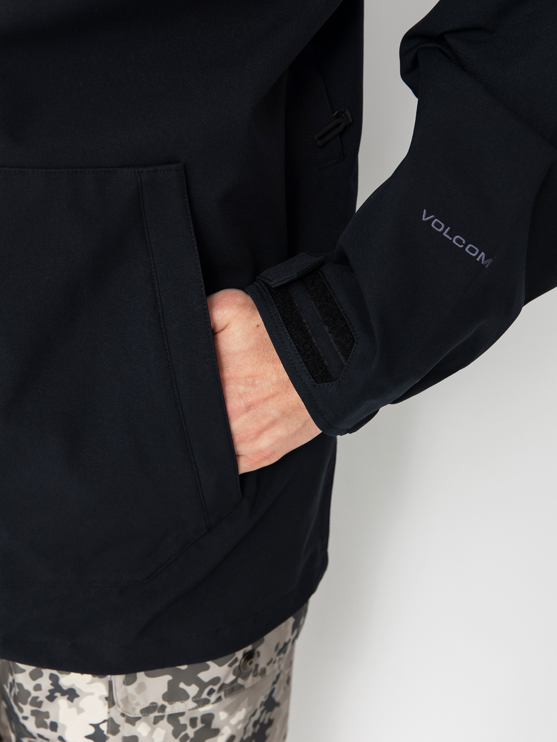 Pánska Snowboardová bunda Volcom Brighton Full Zip (black)