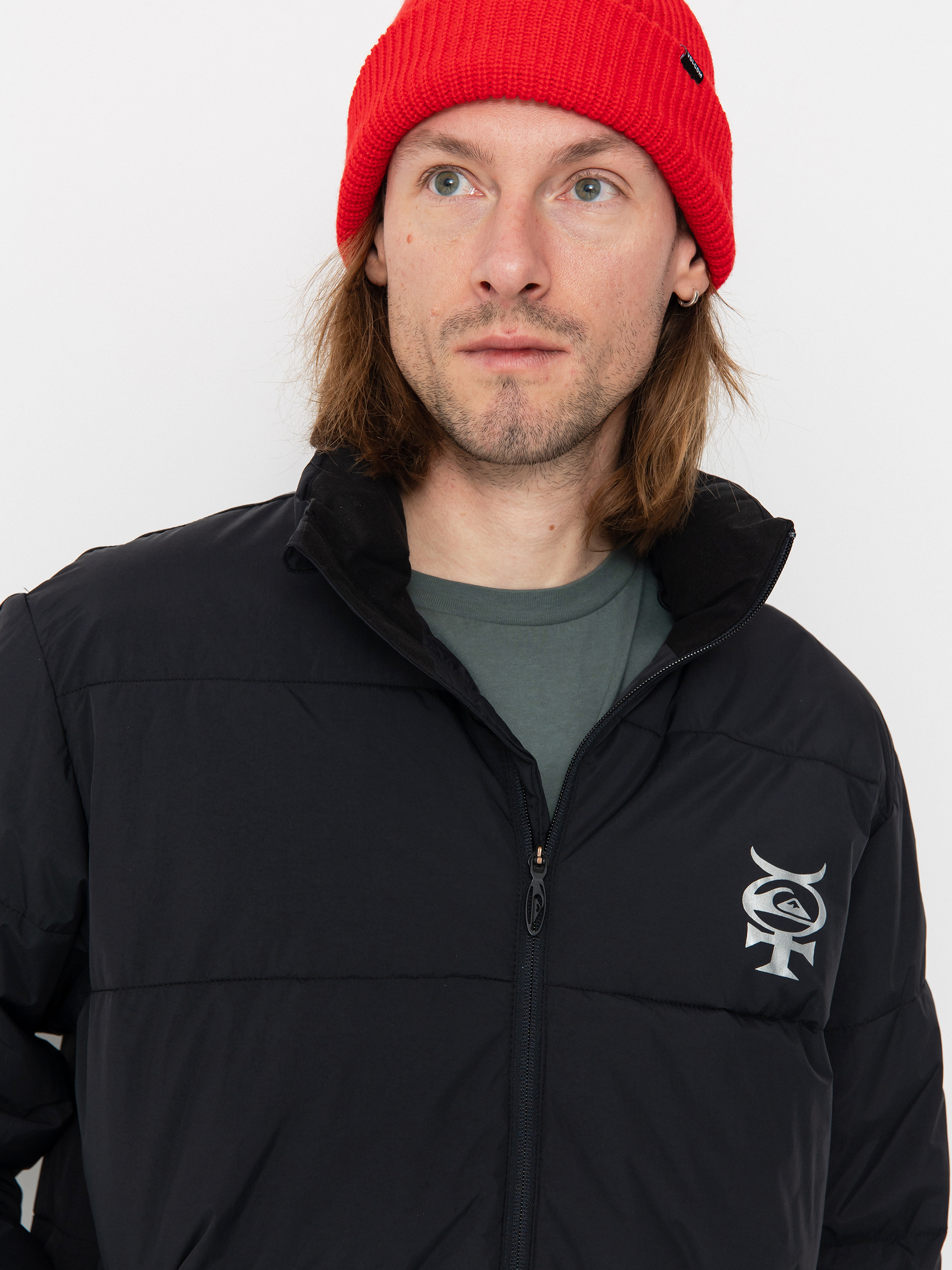 Pánska Snowboardová bunda Quiksilver Puff The Dragon (true black)