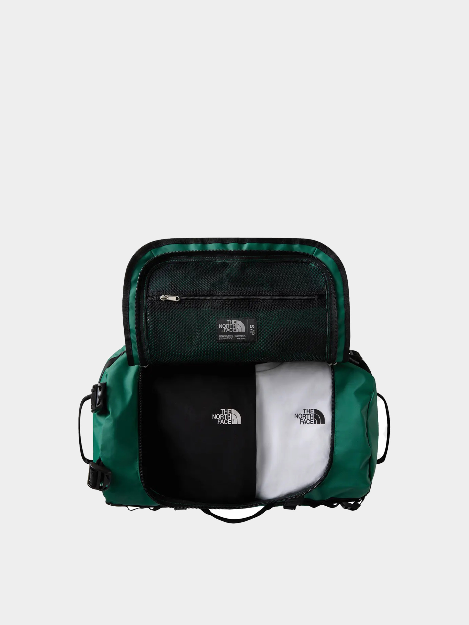 Taška The North Face Base Camp Duffel S (evergreen/tnf black)