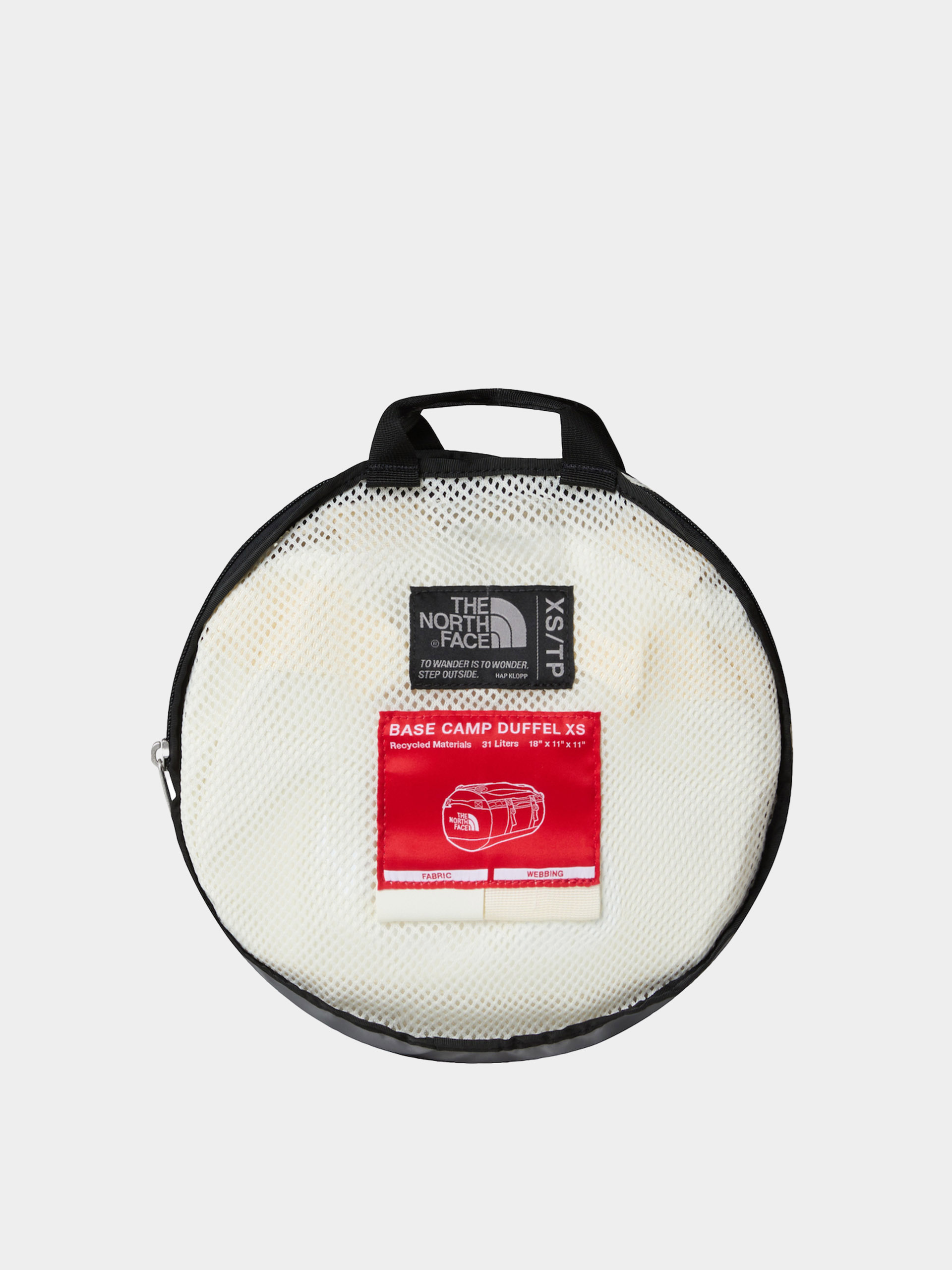 Taška The North Face Base Camp Duffel XS (white dune/tnf white)