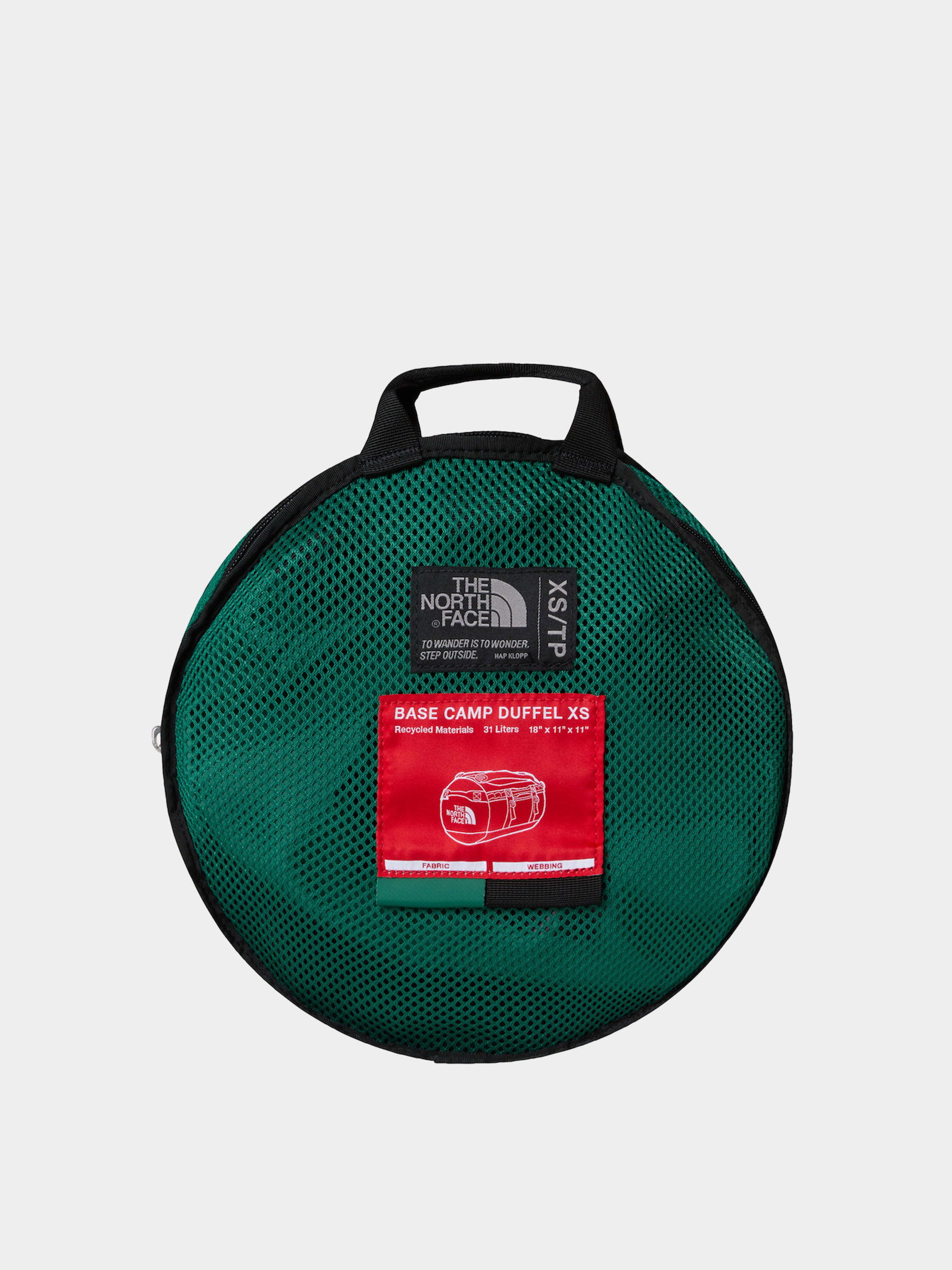 Taška The North Face Base Camp Duffel XS (evergreen/tnf black)