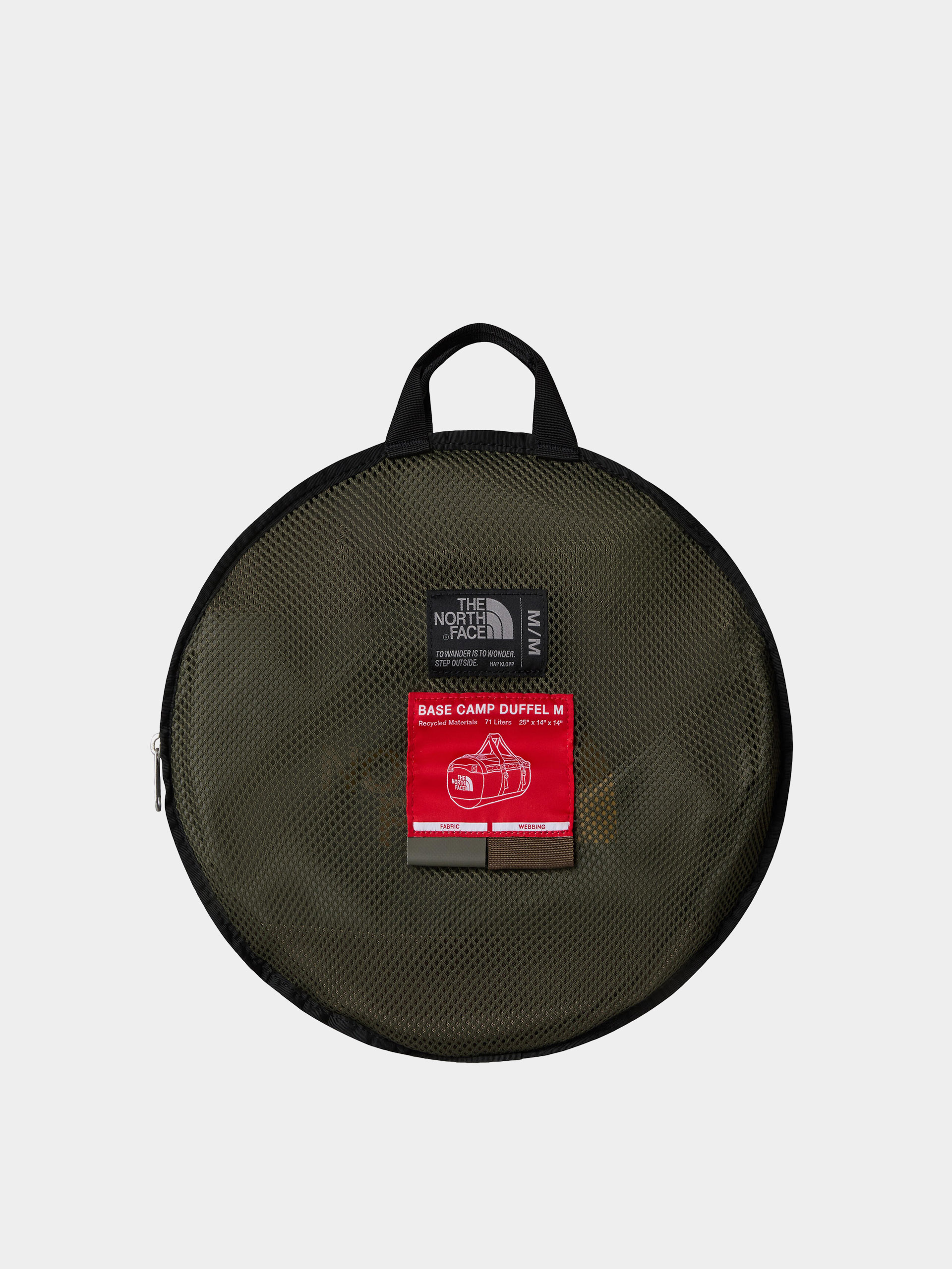 Taška The North Face Base Camp Duffel M (new taupe green smokey)