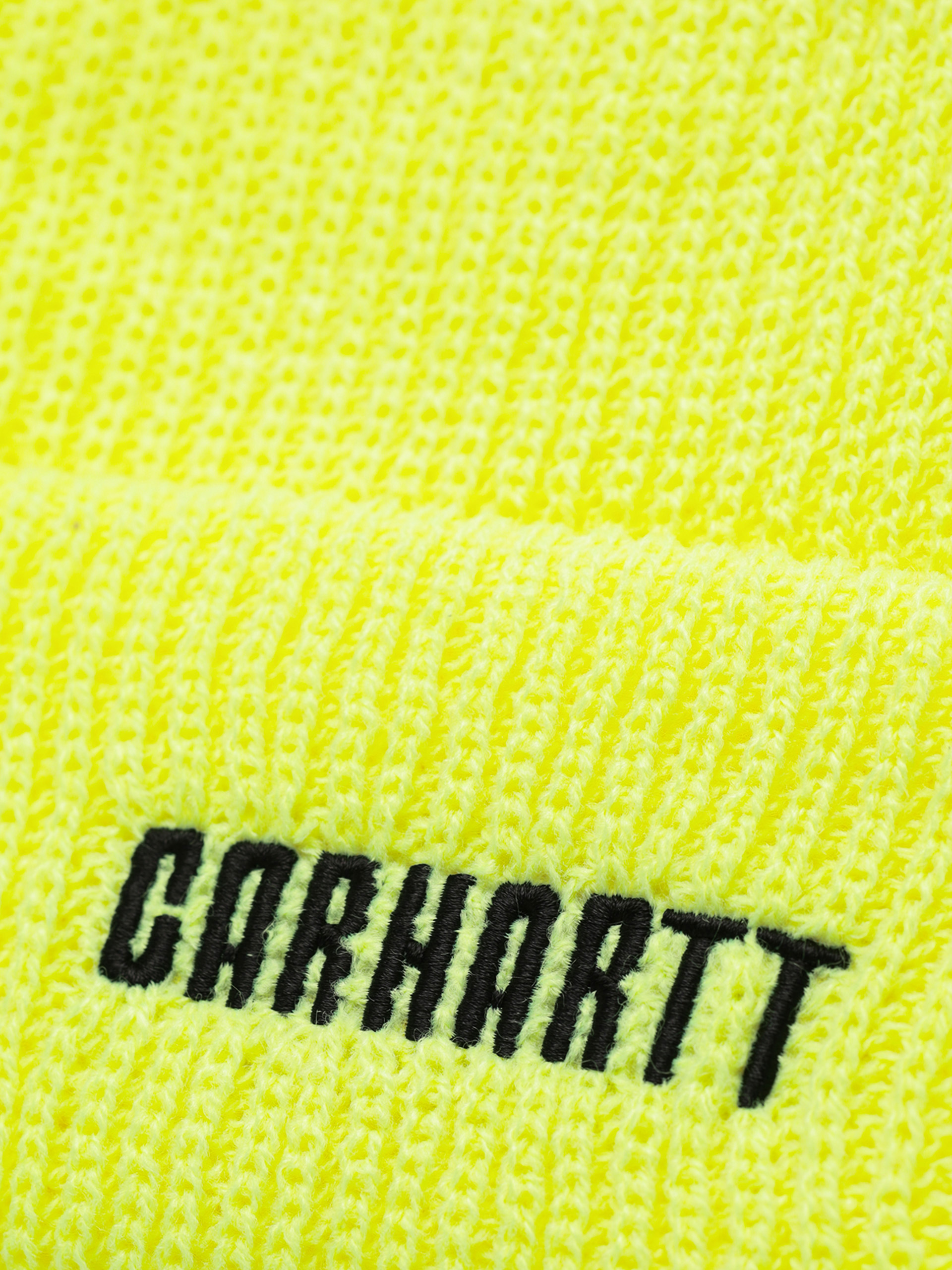 Čiapka Carhartt WIP Industry (lumo yellow/black)