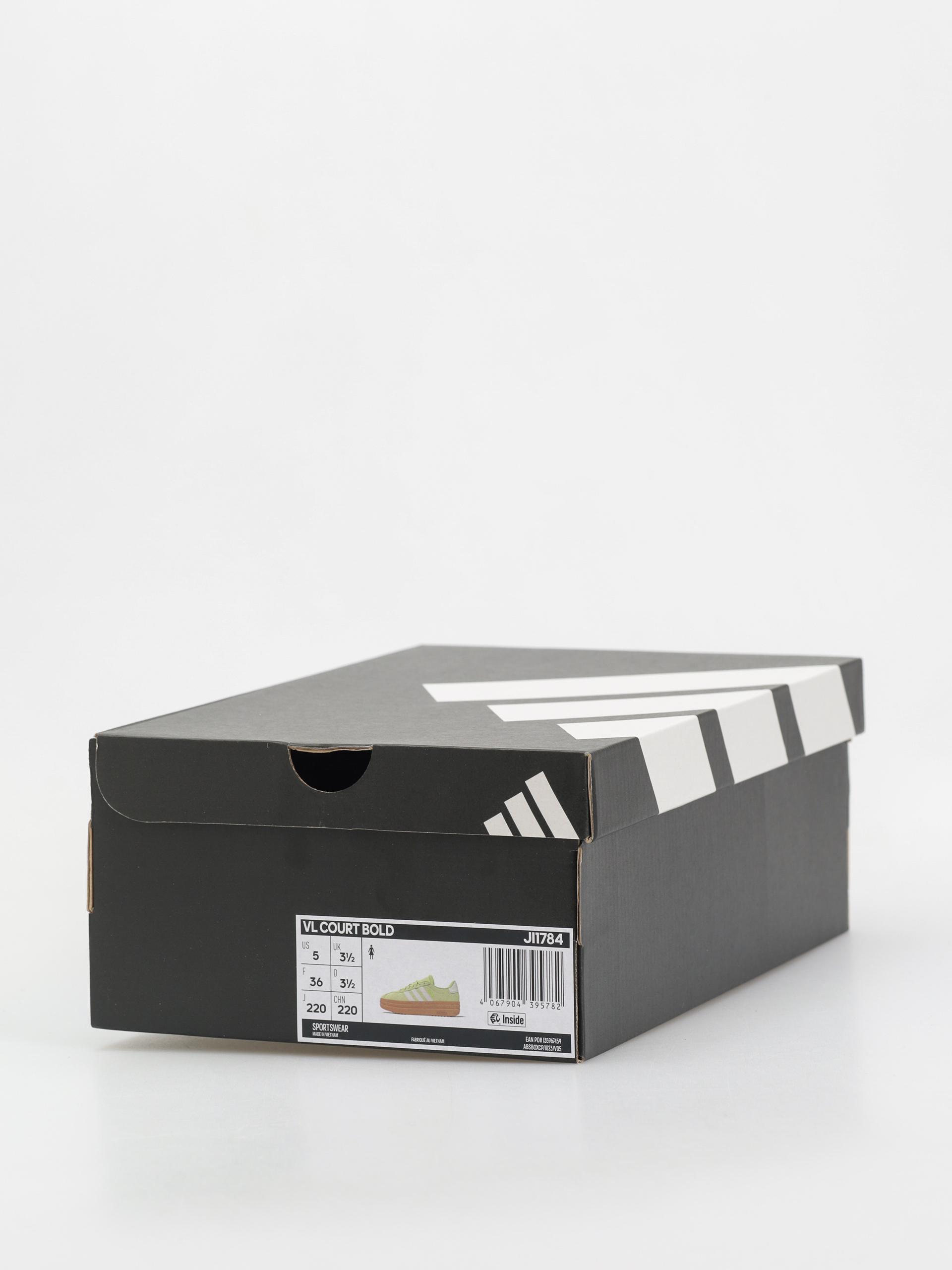 Topánky adidas Vl Court Bold Wmn (iceyel/owhite/luclem)