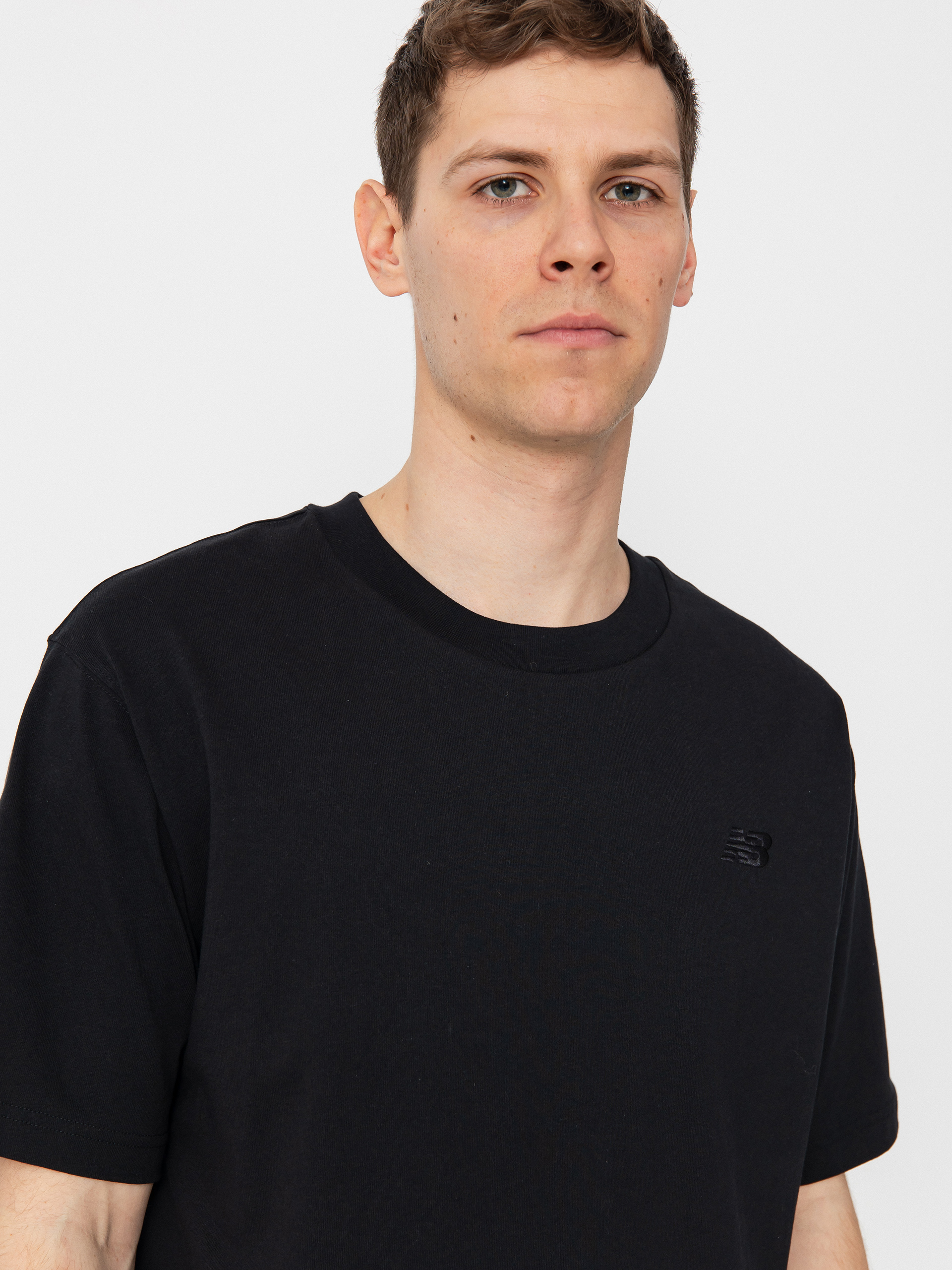 Tričko New Balance Athletics Cotton (black)