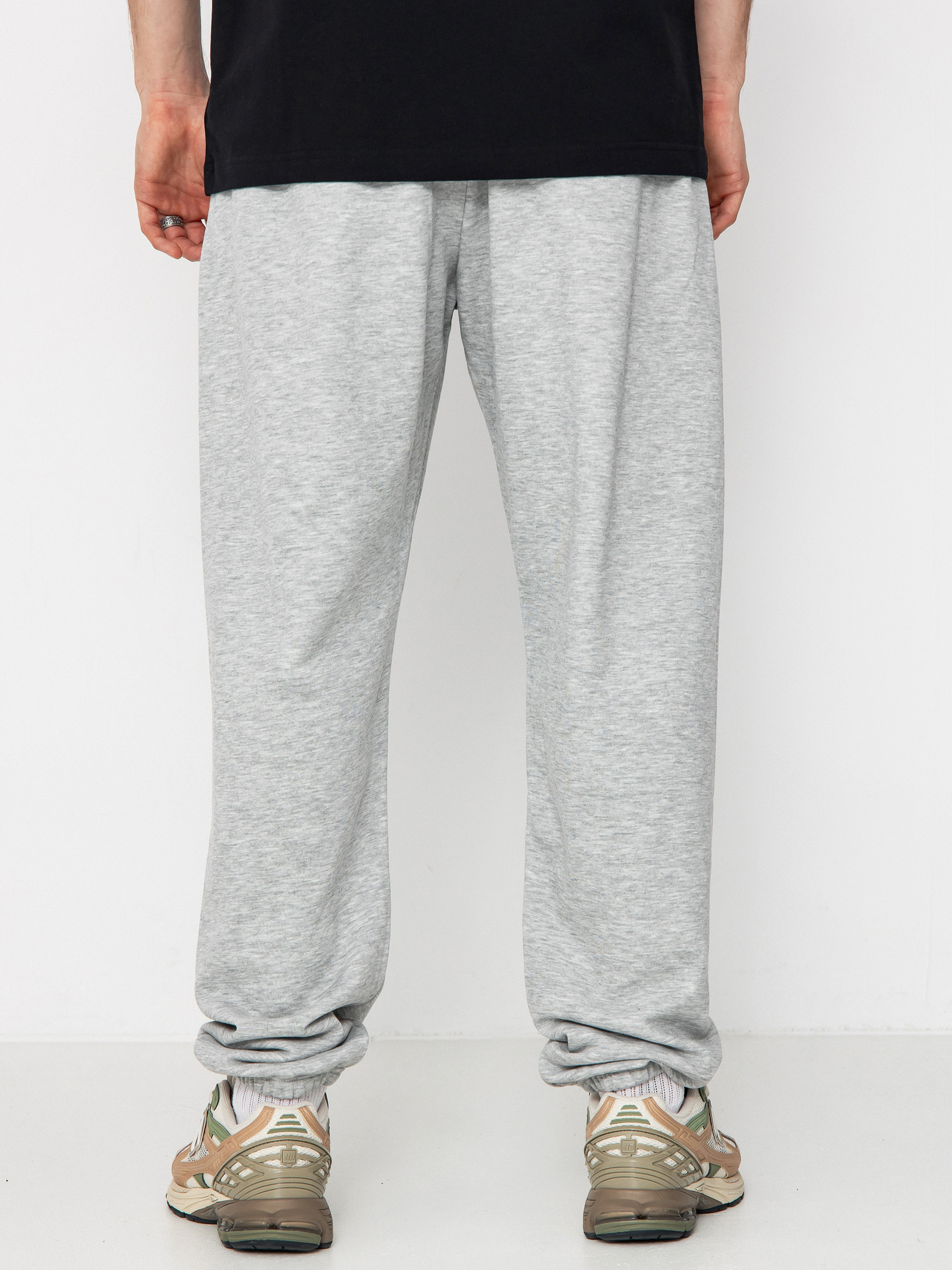 Nohavice New Balance French Terry Jogger (athletic gre)