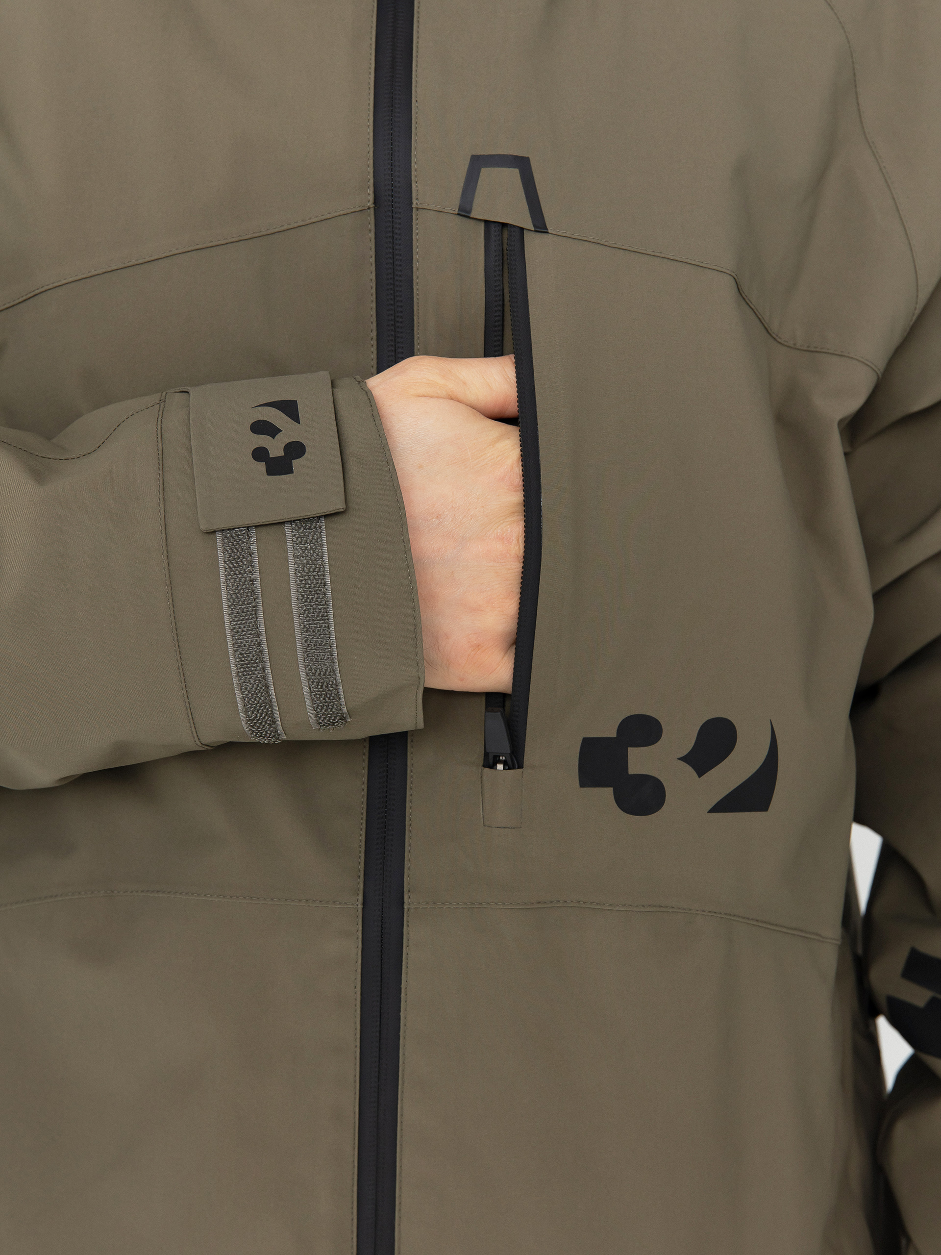 Pánska Snowboardová bunda ThirtyTwo Lashed Insulated (olive)