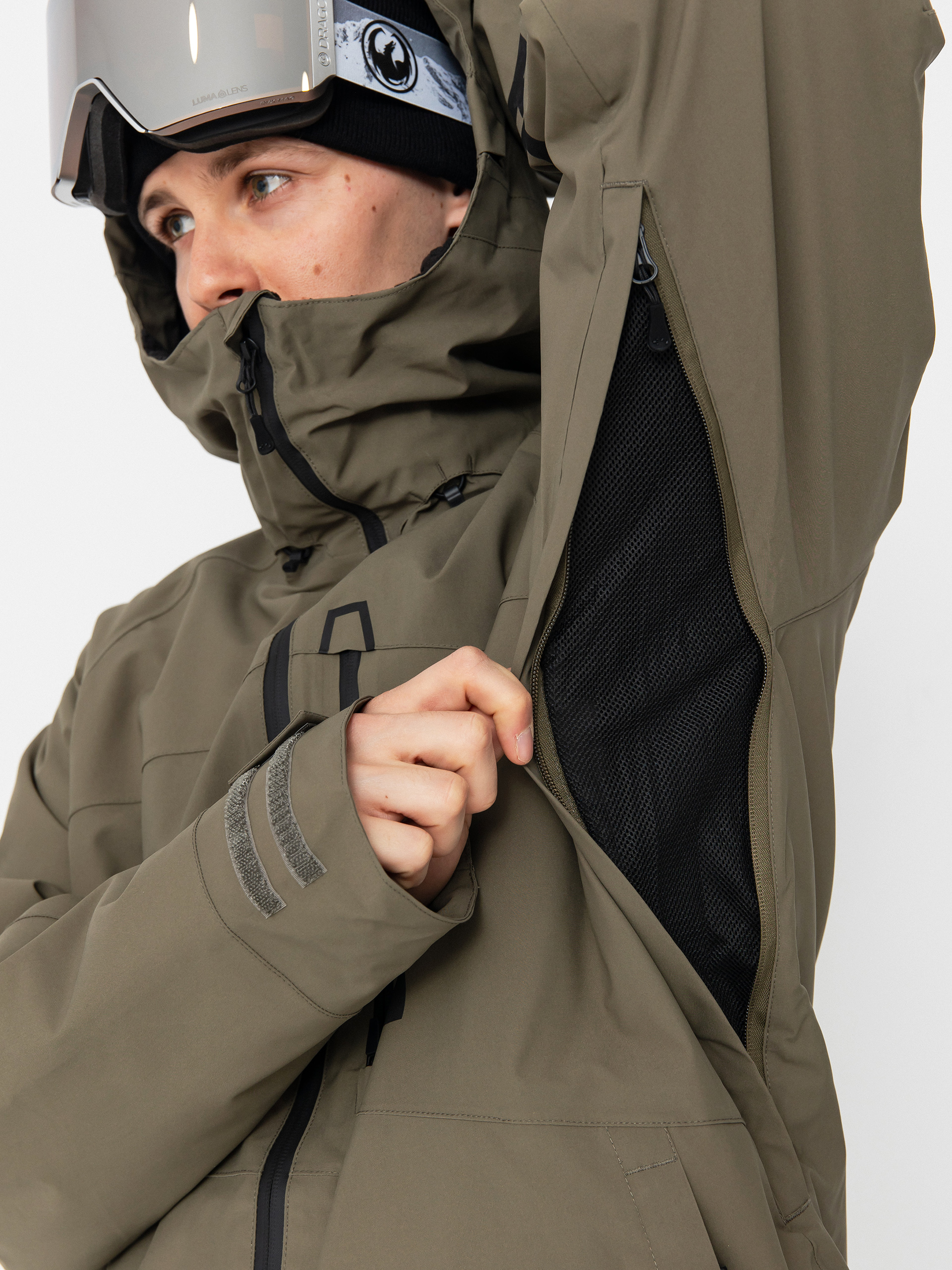 Pánska Snowboardová bunda ThirtyTwo Lashed Insulated (olive)