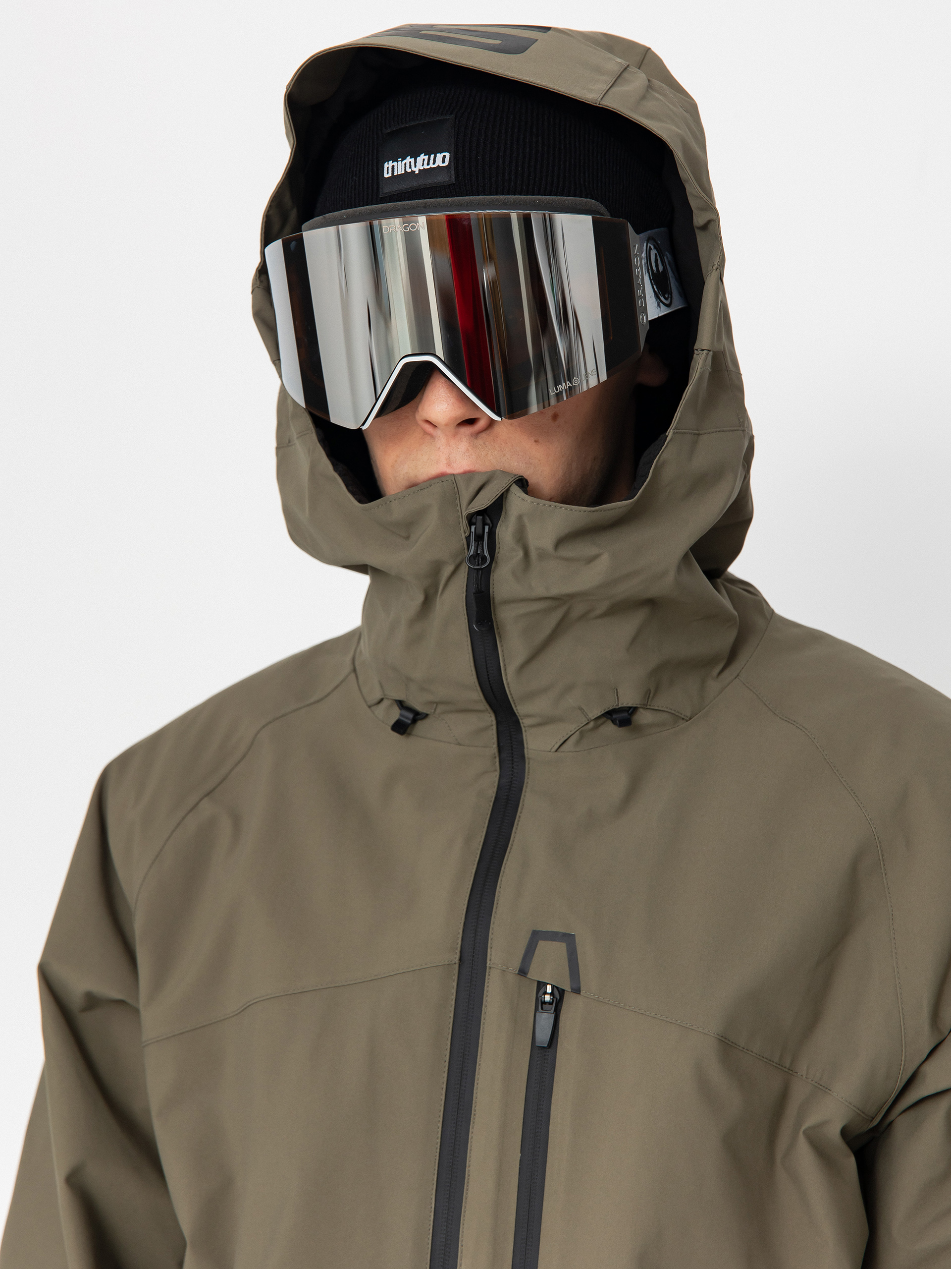 Pánska Snowboardová bunda ThirtyTwo Lashed Insulated (olive)