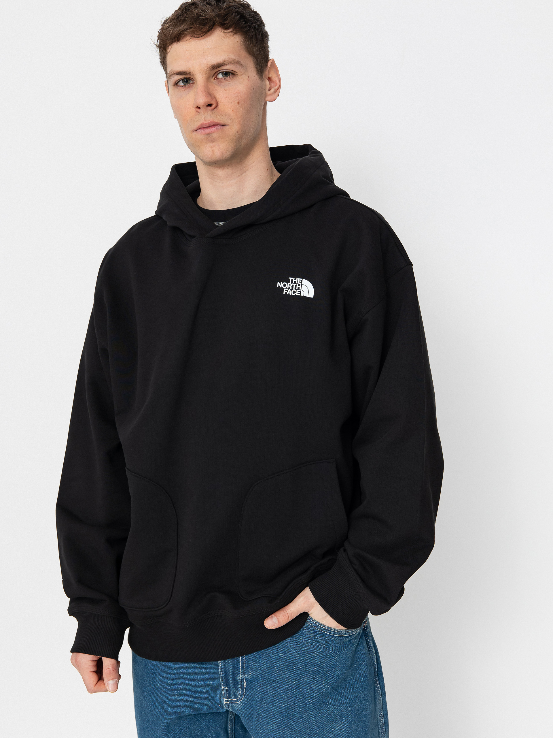 Mikina s kapucňou The North Face Nse Oversized HD (tnf black)