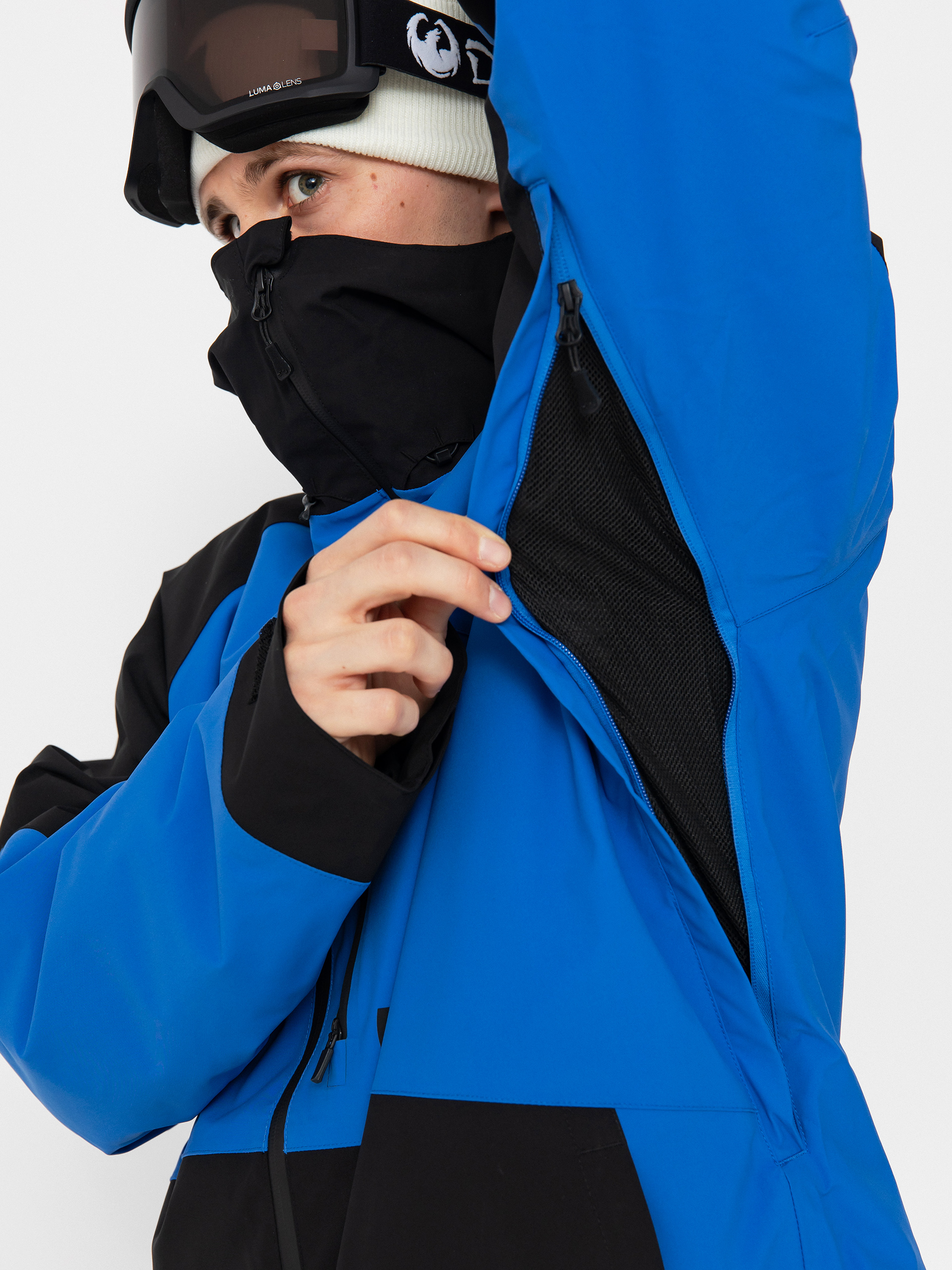 Pánska Snowboardová bunda ThirtyTwo Lashed Insulated (black/blue)