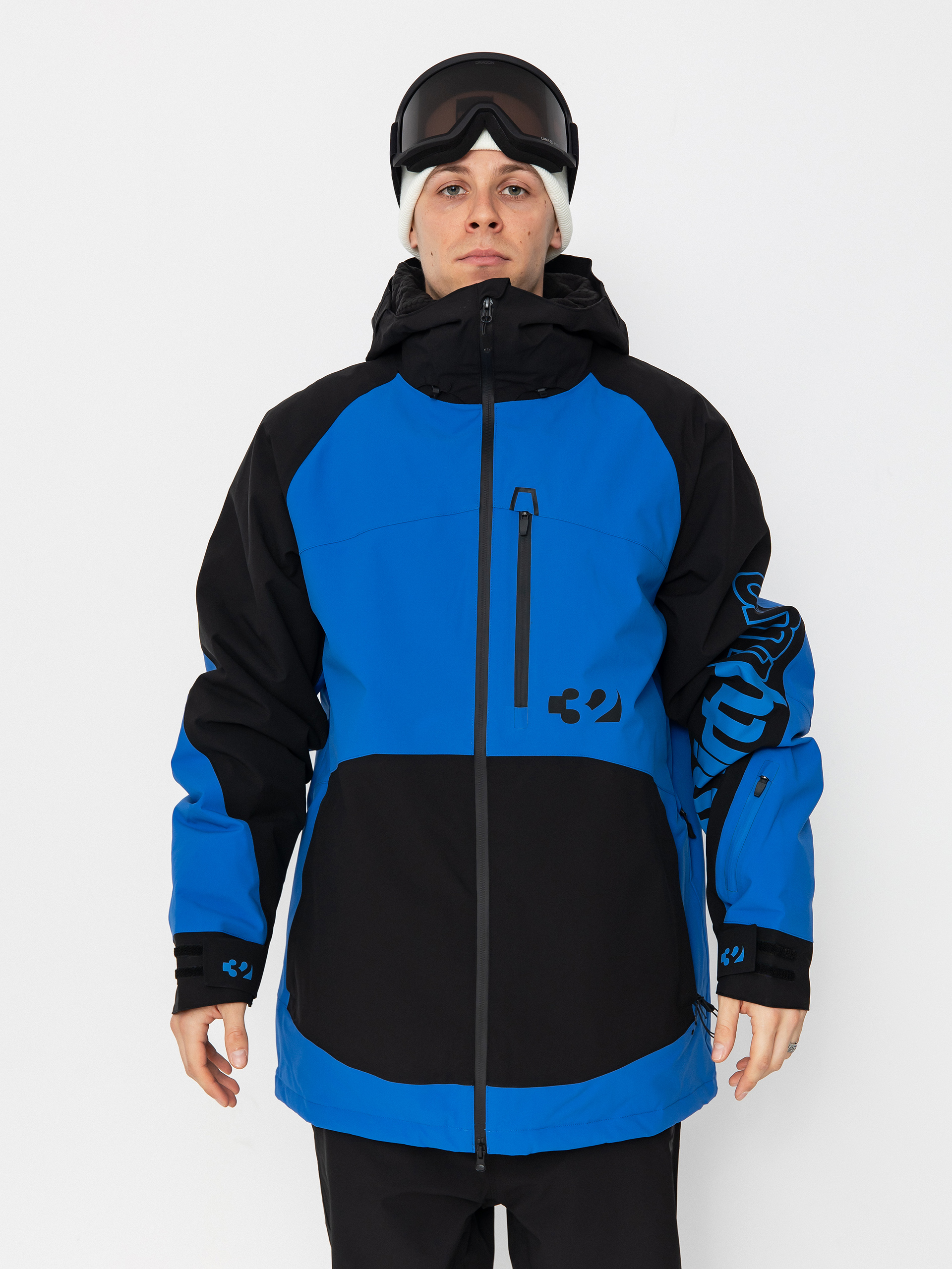 Pánska Snowboardová bunda ThirtyTwo Lashed Insulated (black/blue)