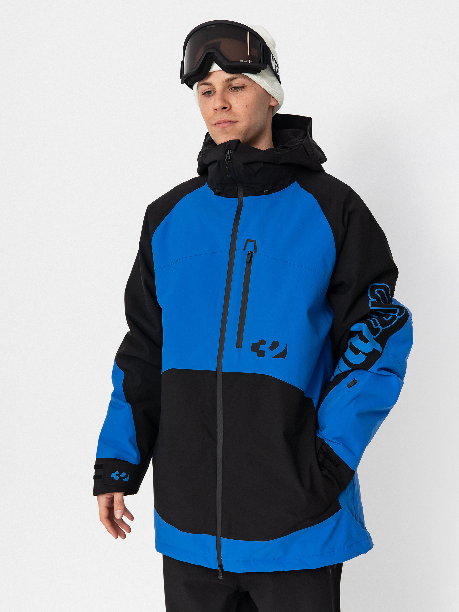 Pánska Snowboardová bunda ThirtyTwo Lashed Insulated (black/blue)