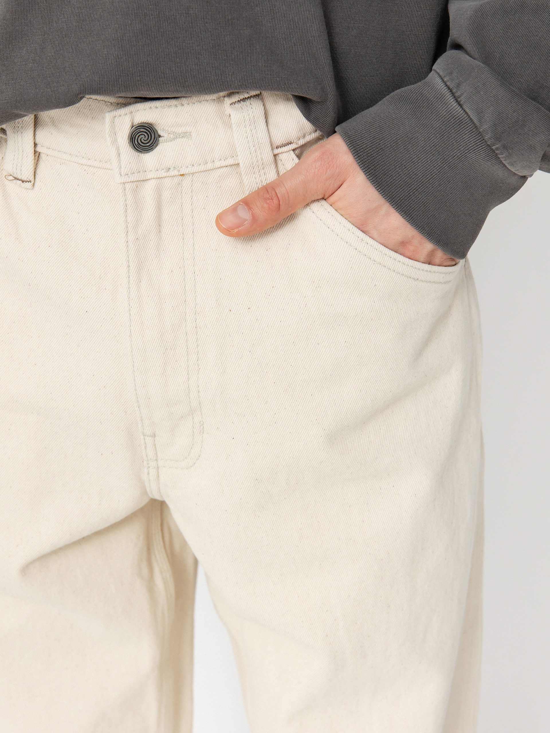 Nohavice Vans Skate Check 5 Loose Denim (natural)