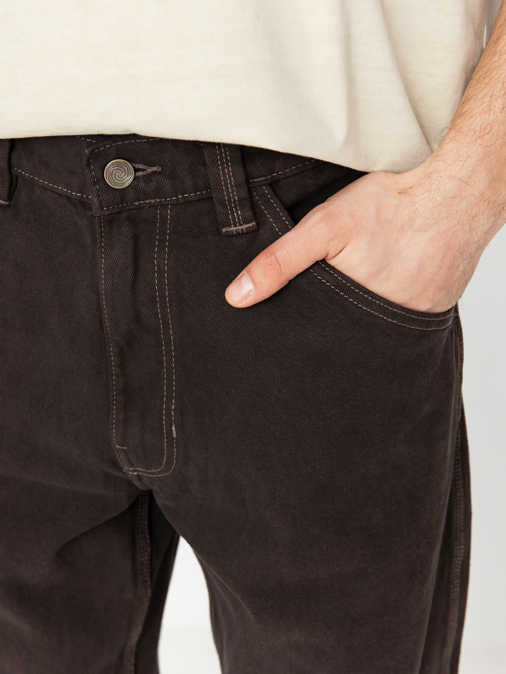 Nohavice Vans Skate Check 5 Loose Denim (after dark)