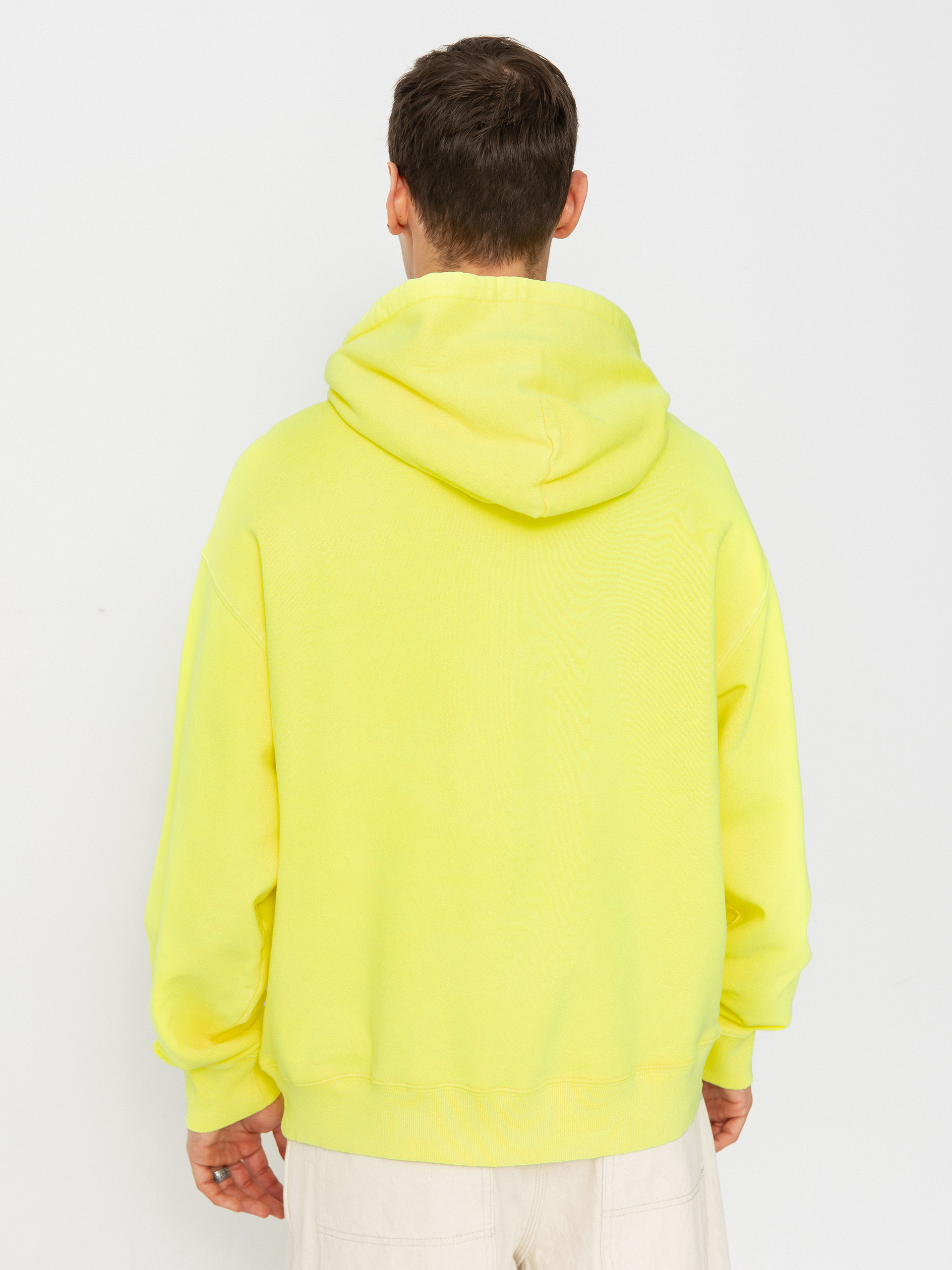 Mikina s kapucňou Carhartt WIP Industry HD (lumo yellow)