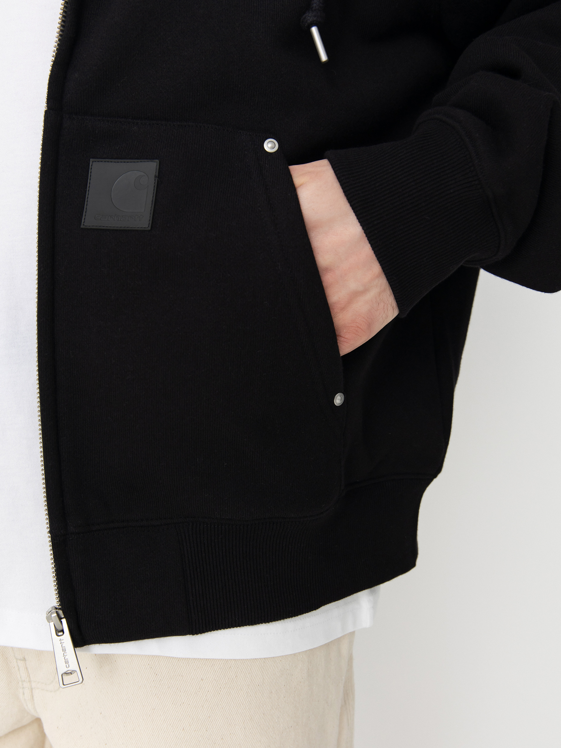 Mikina s kapucňou Carhartt WIP Eldon ZHD (black)