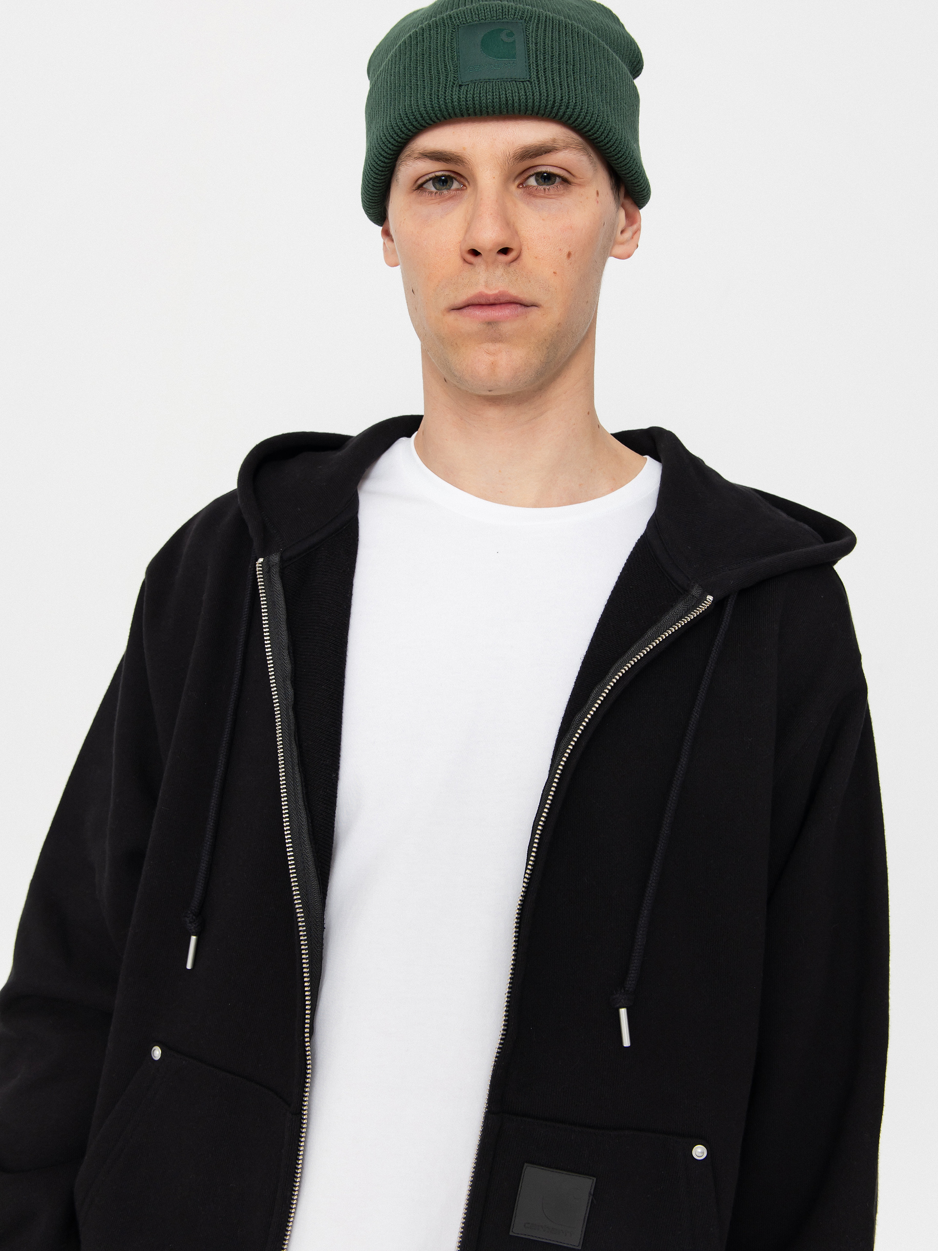 Mikina s kapucňou Carhartt WIP Eldon ZHD (black)