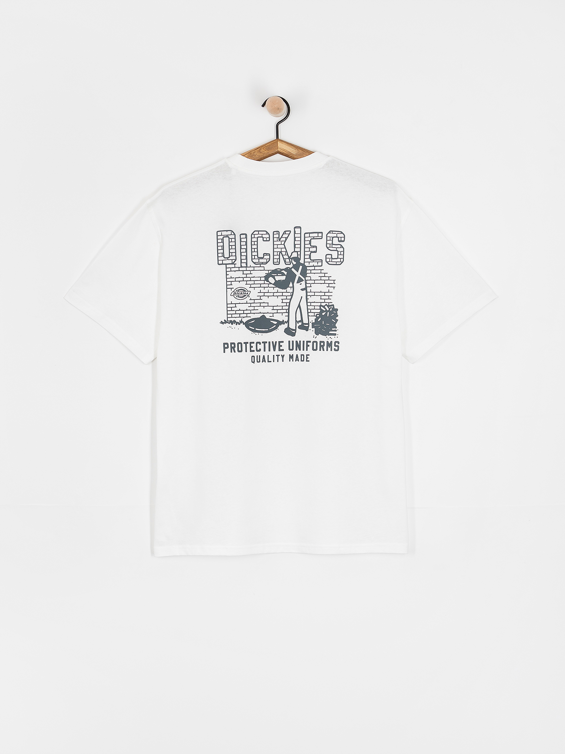 Tričko Dickies Bricklane (white)