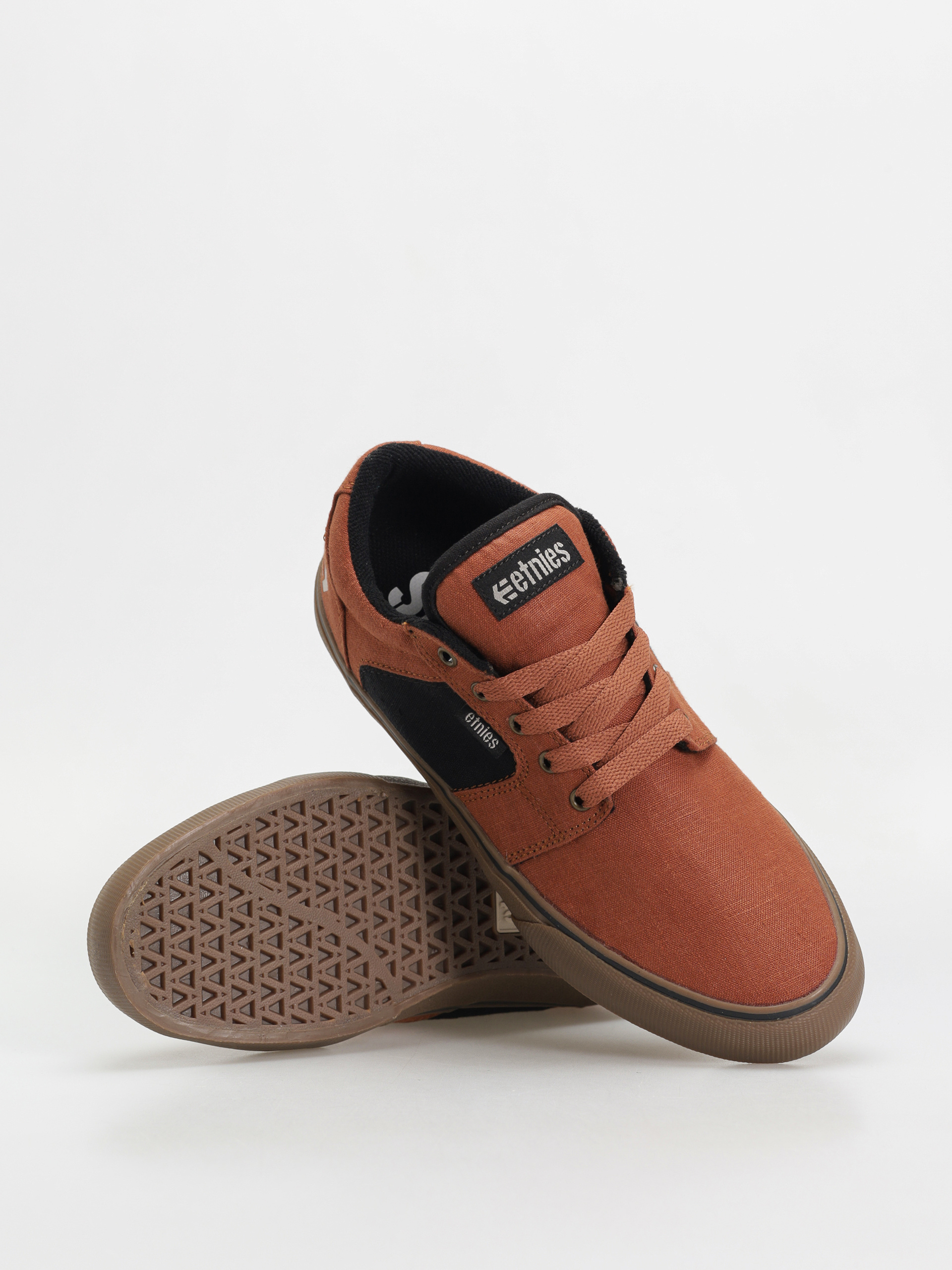 Topánky Etnies Barge Ls (brown/gum/gold)