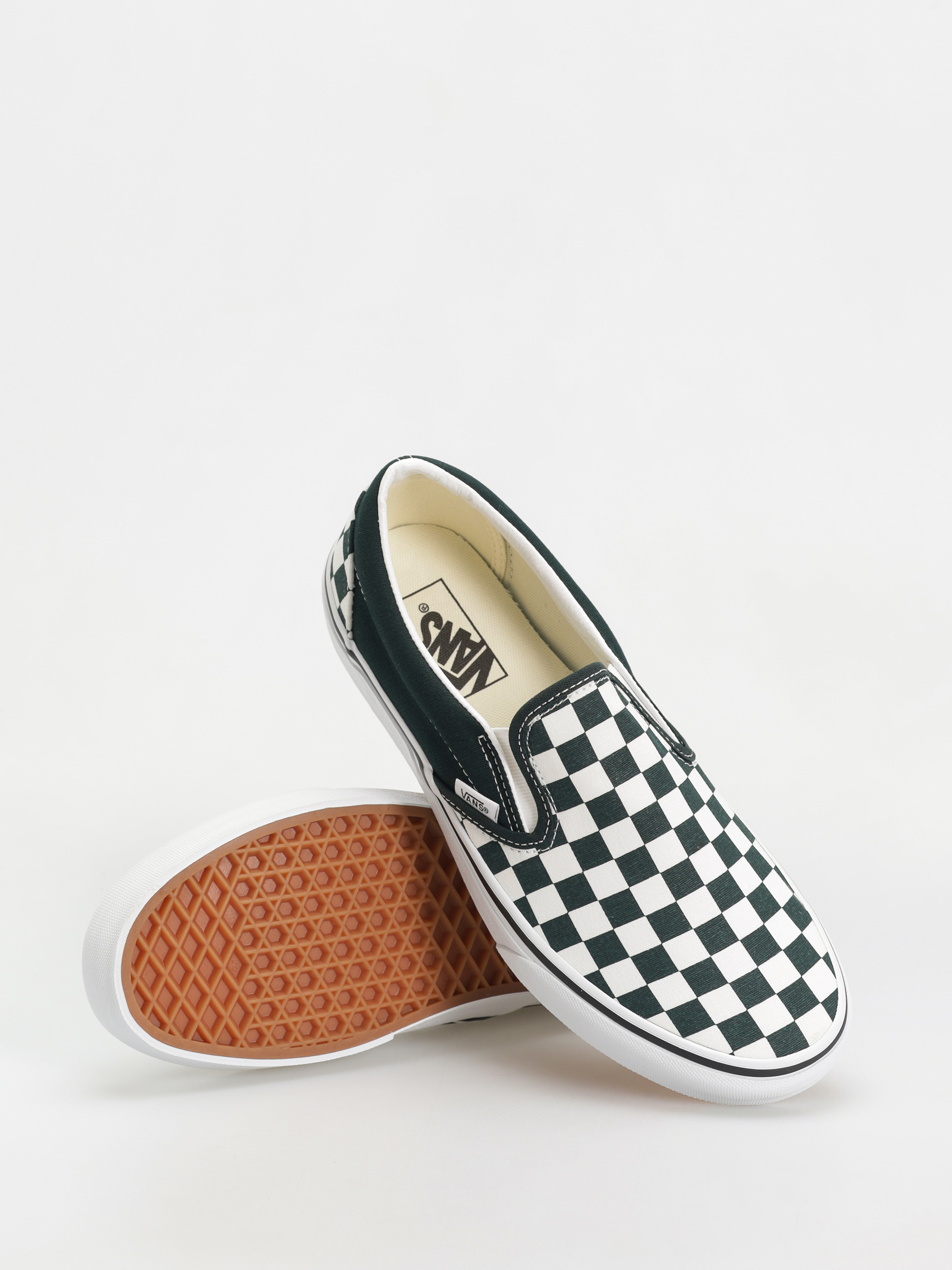 Topánky Vans Classic Slip On (color theory checkerboard scarab)