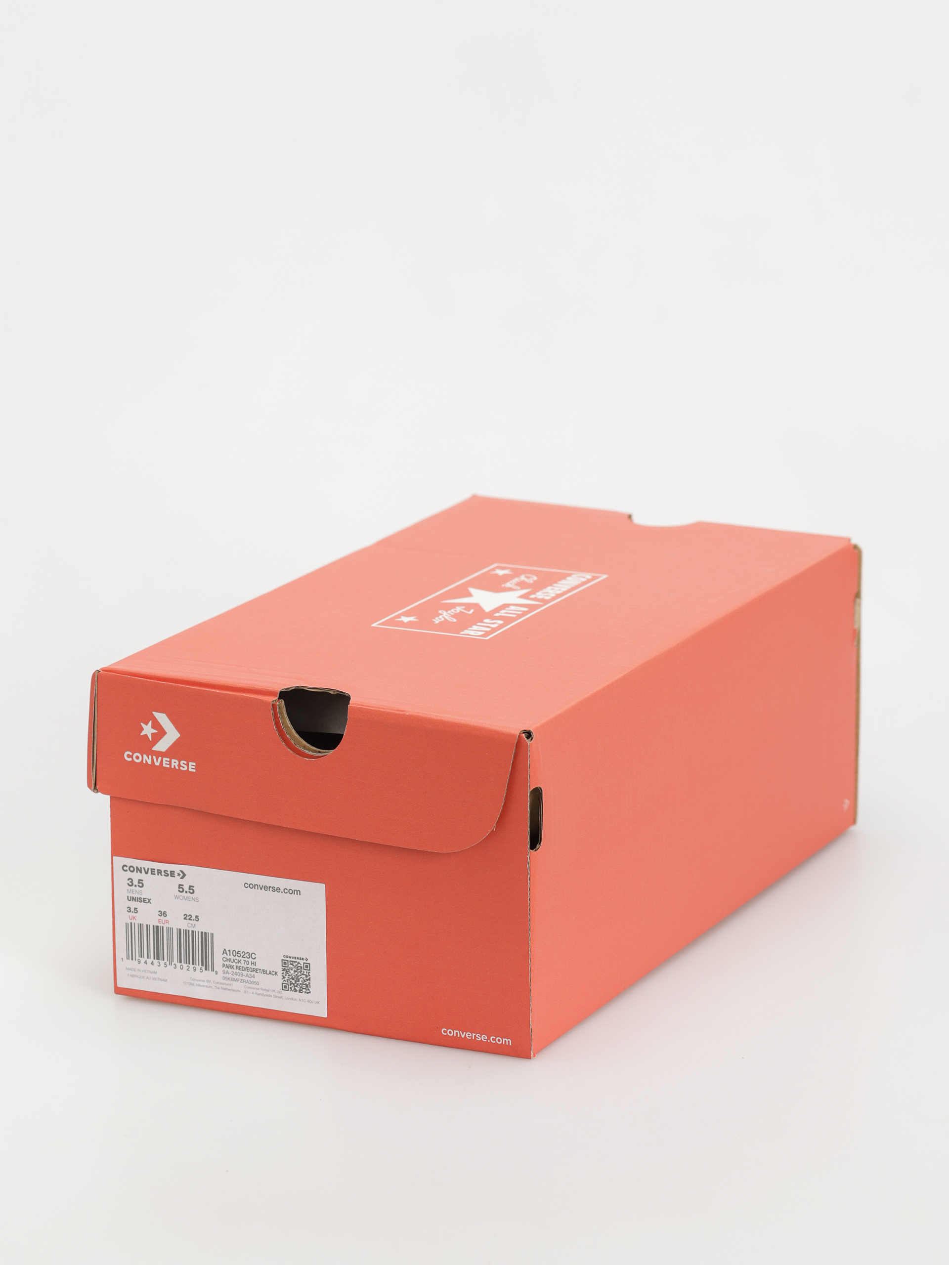 Tenisky Converse Chuck 70 Hi (park red/egret/black)