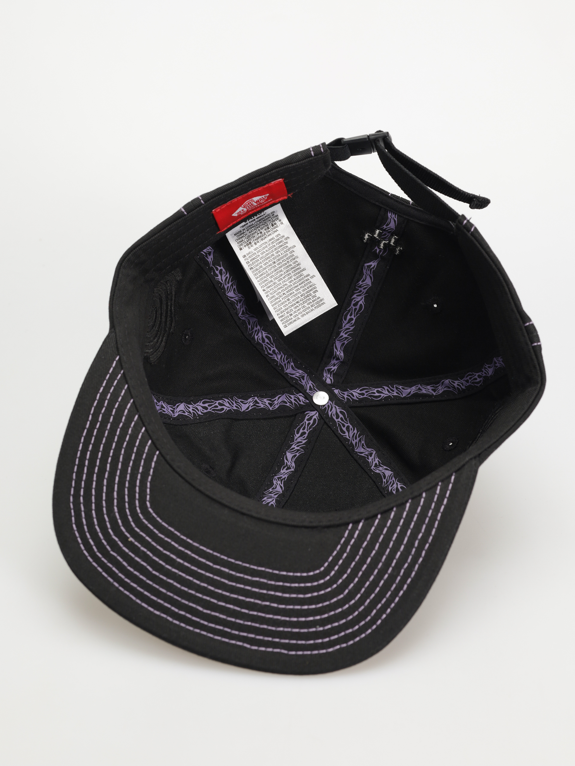 Šiltovka Vans Skate Swirl Unstructured (black)