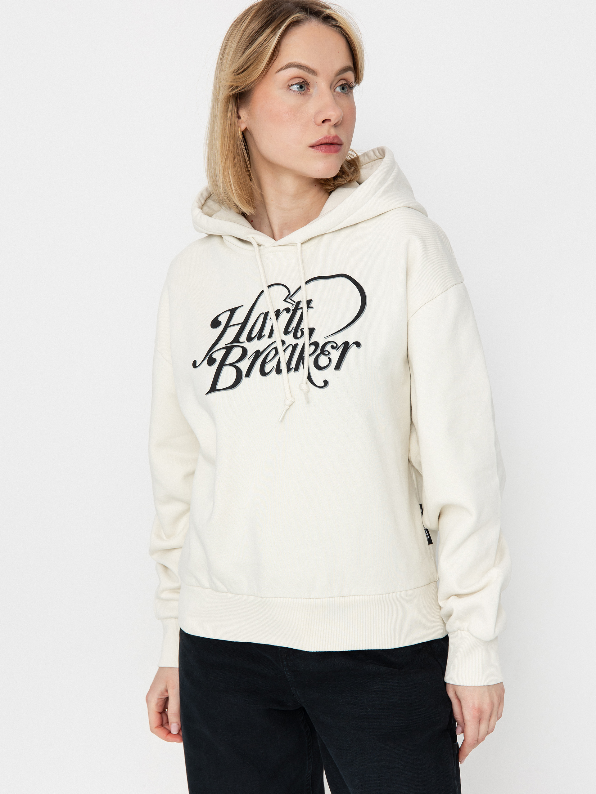 Mikina s kapucňou Carhartt WIP Harttbreaker HD Wmn (wax)