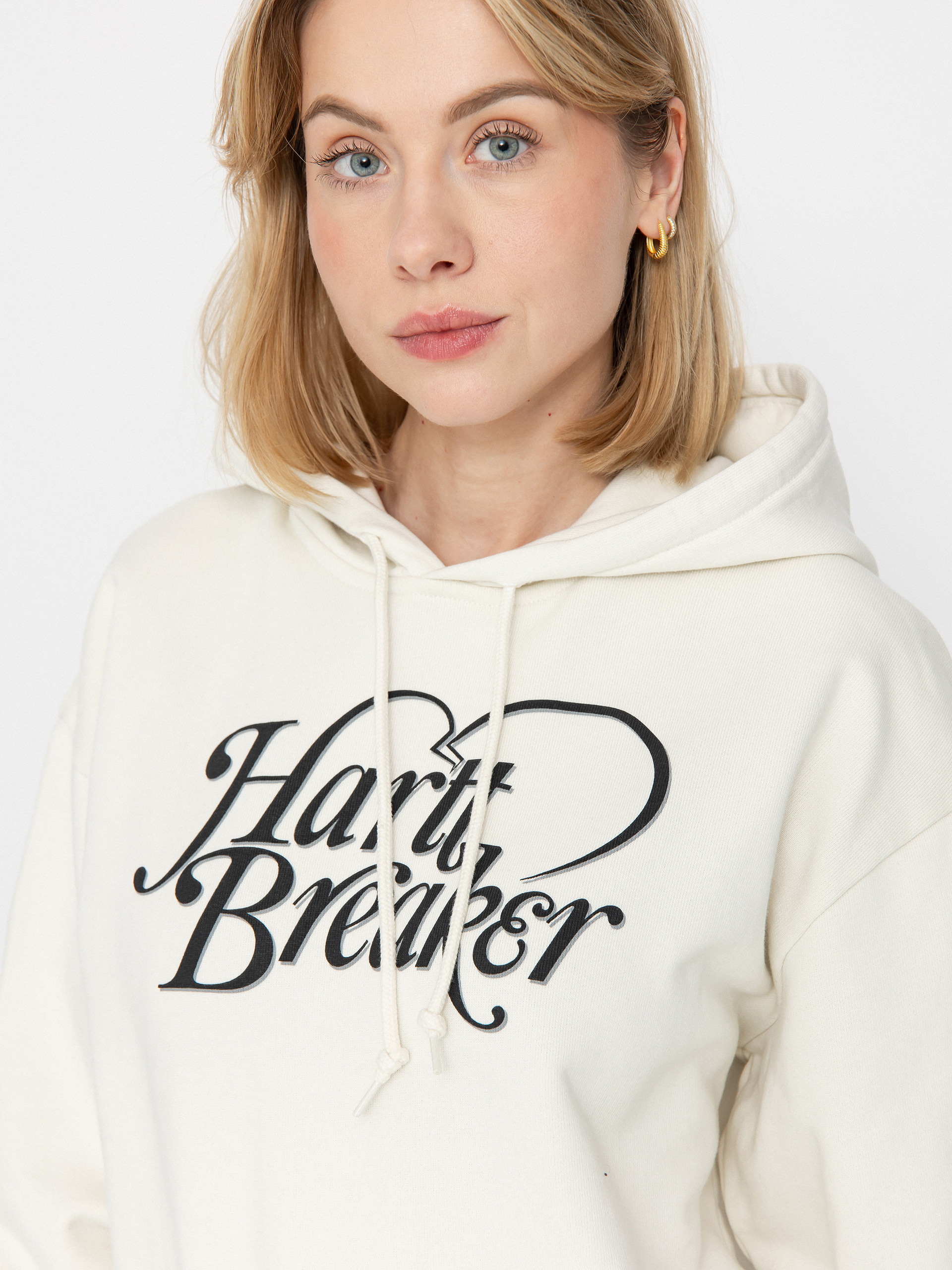 Mikina s kapucňou Carhartt WIP Harttbreaker HD Wmn (wax)