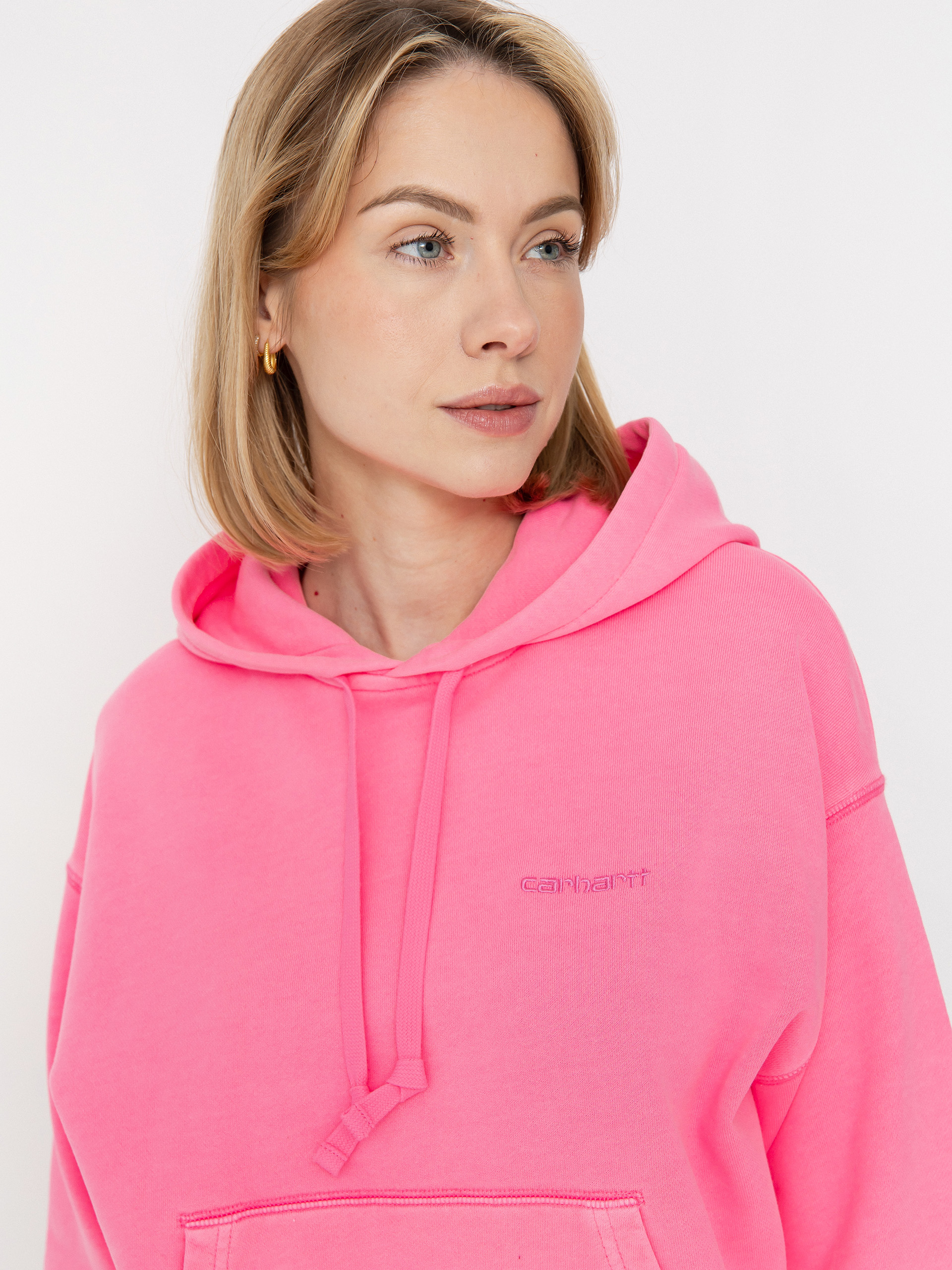 Mikina s kapucňou Carhartt WIP Lumo HD Wmn (lumo pink)