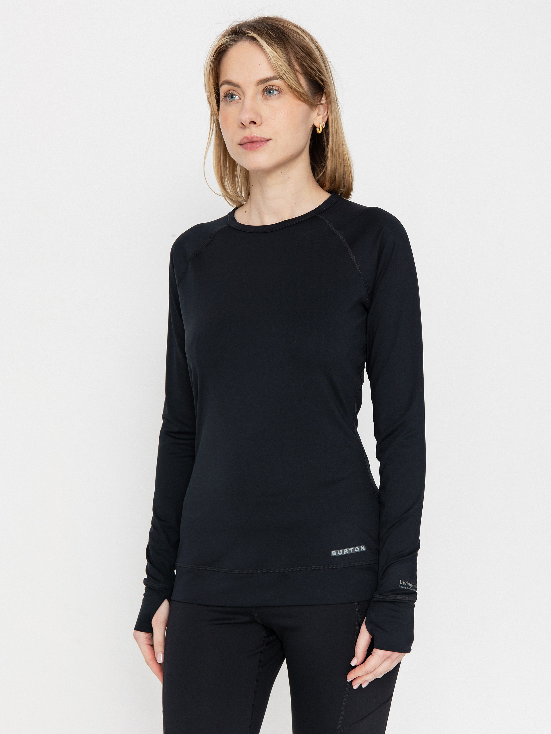 Triko Burton Lightweight X Crew Wmn (true black)