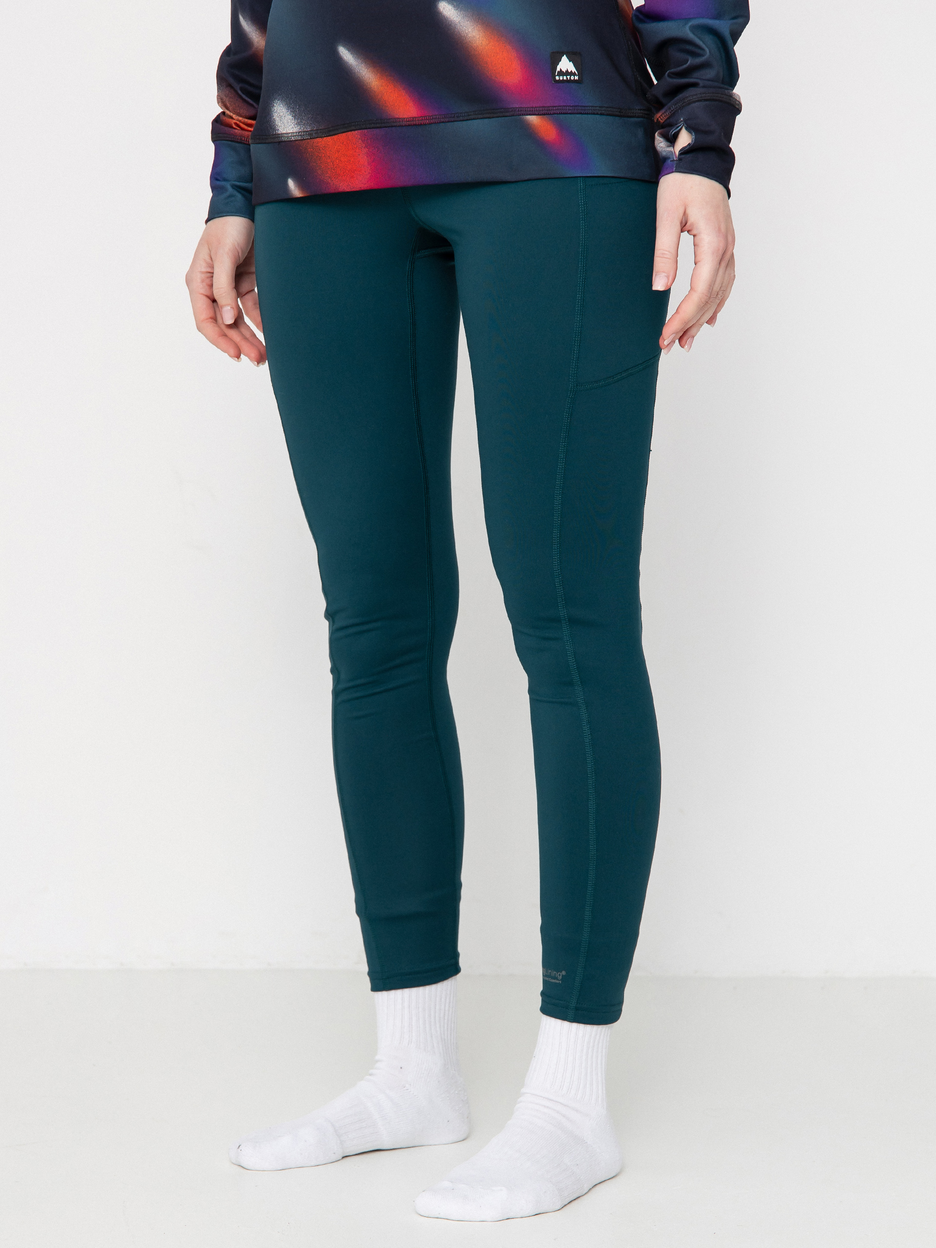 Dámske Termolegíny Burton Midweight X (deep emerald)