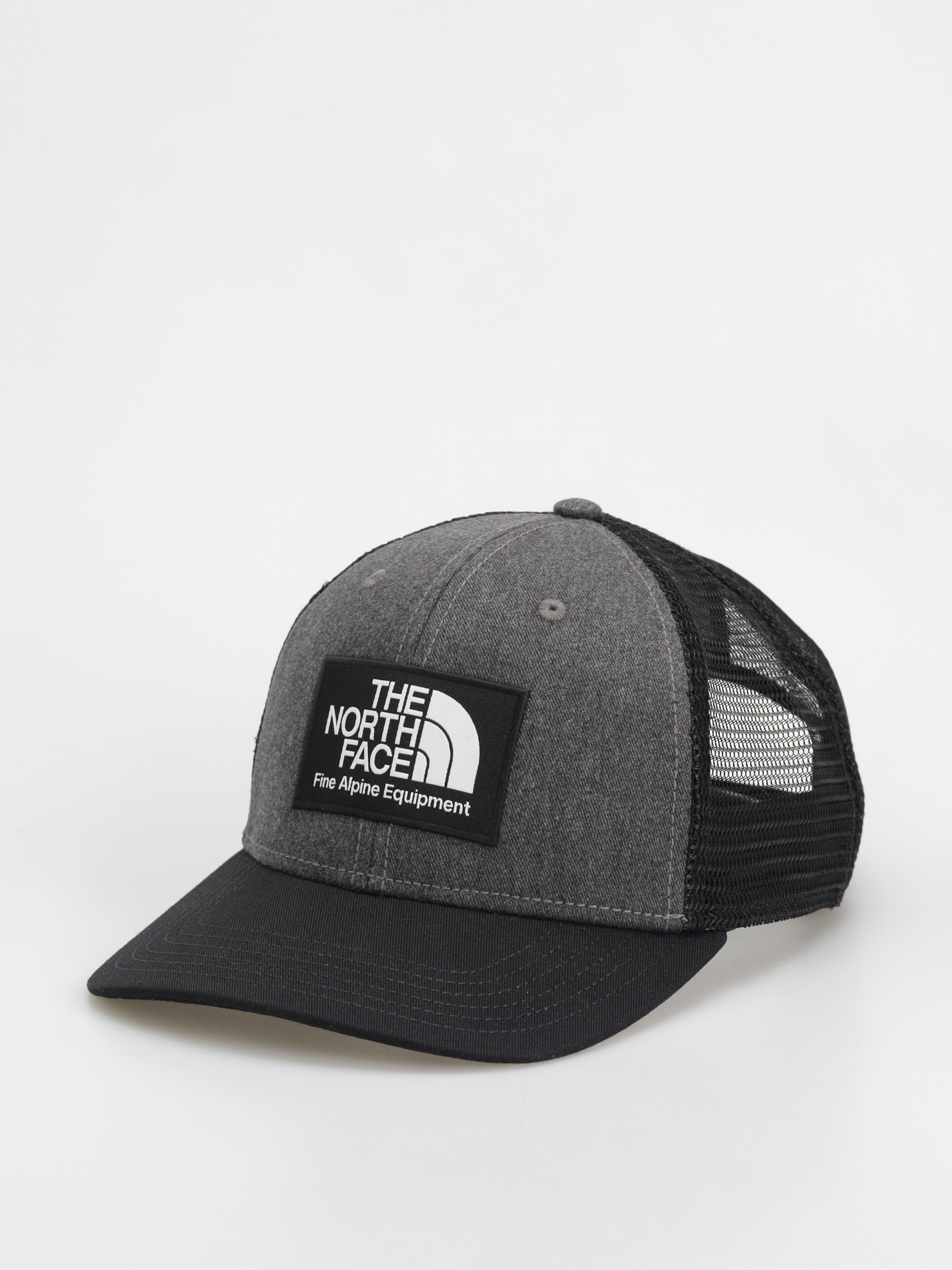 Šiltovka The North Face Deep Fit Mudder Trucker (tnf black/tnf medium grey heather)