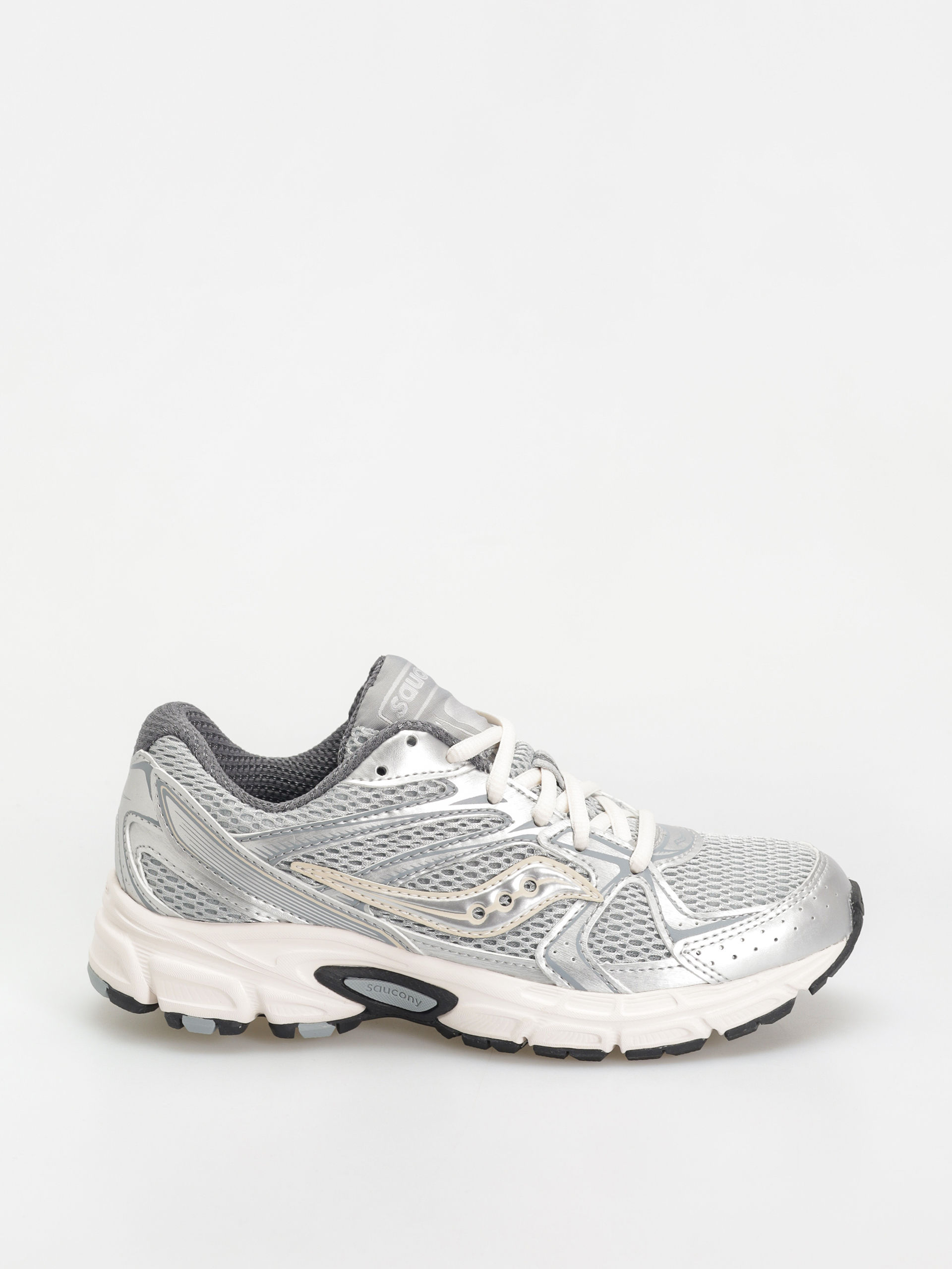 Topu00e1nky Saucony Ride Millennium (silver/cream)