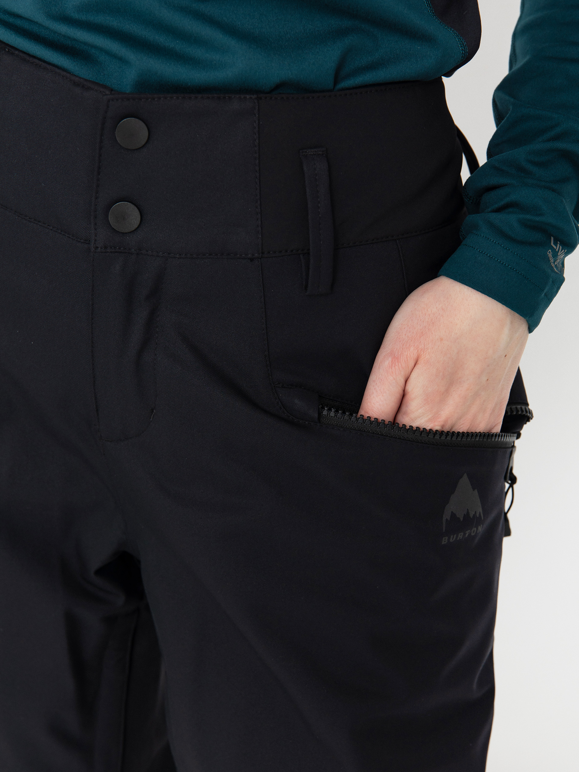 Dámske Snowboardové nohavice Burton Marcy High Rise High Stretch (true black)