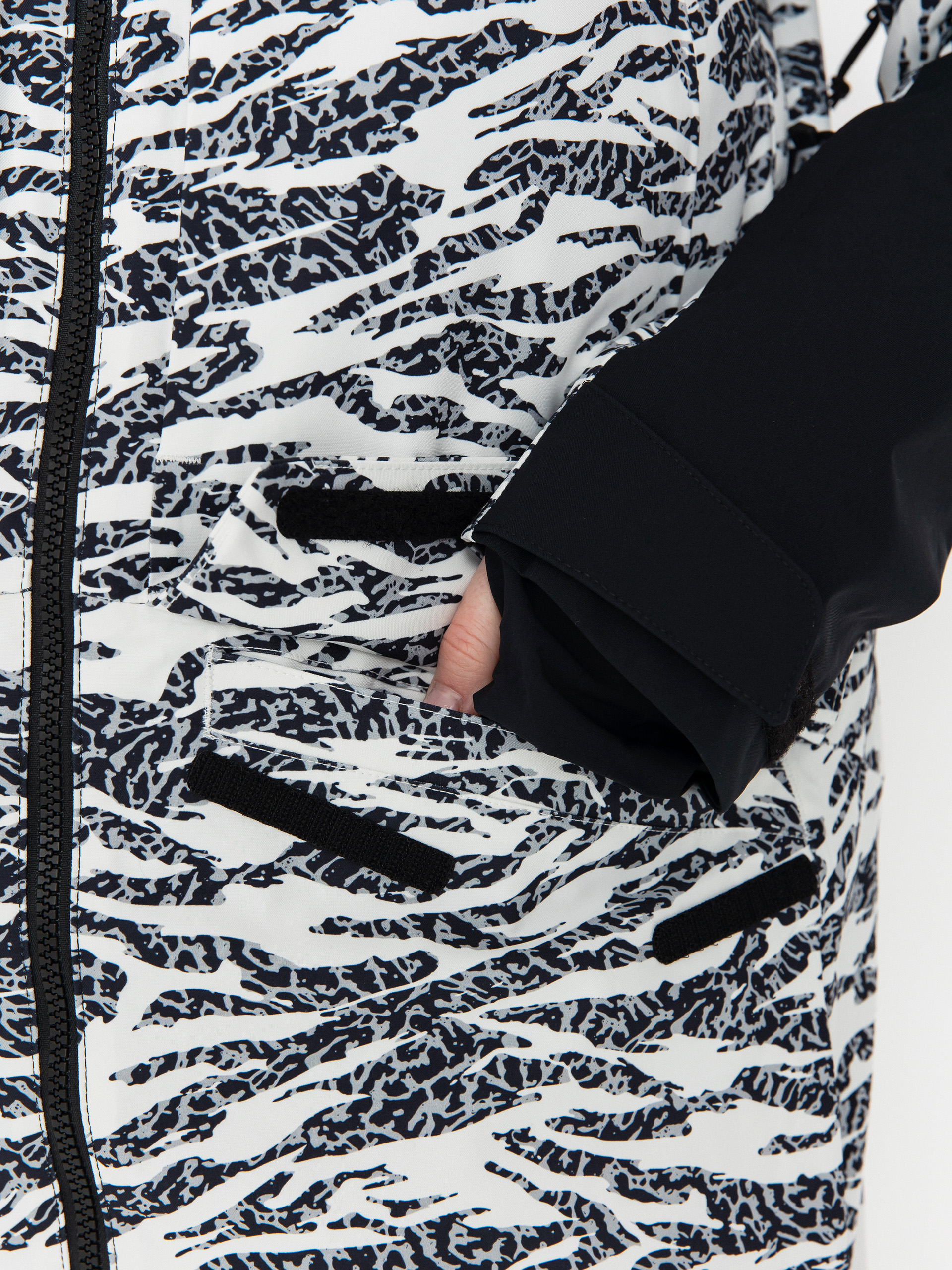 Dámska Snowboardová bunda Burton Prowess 2.0 (true black/zebra camo)