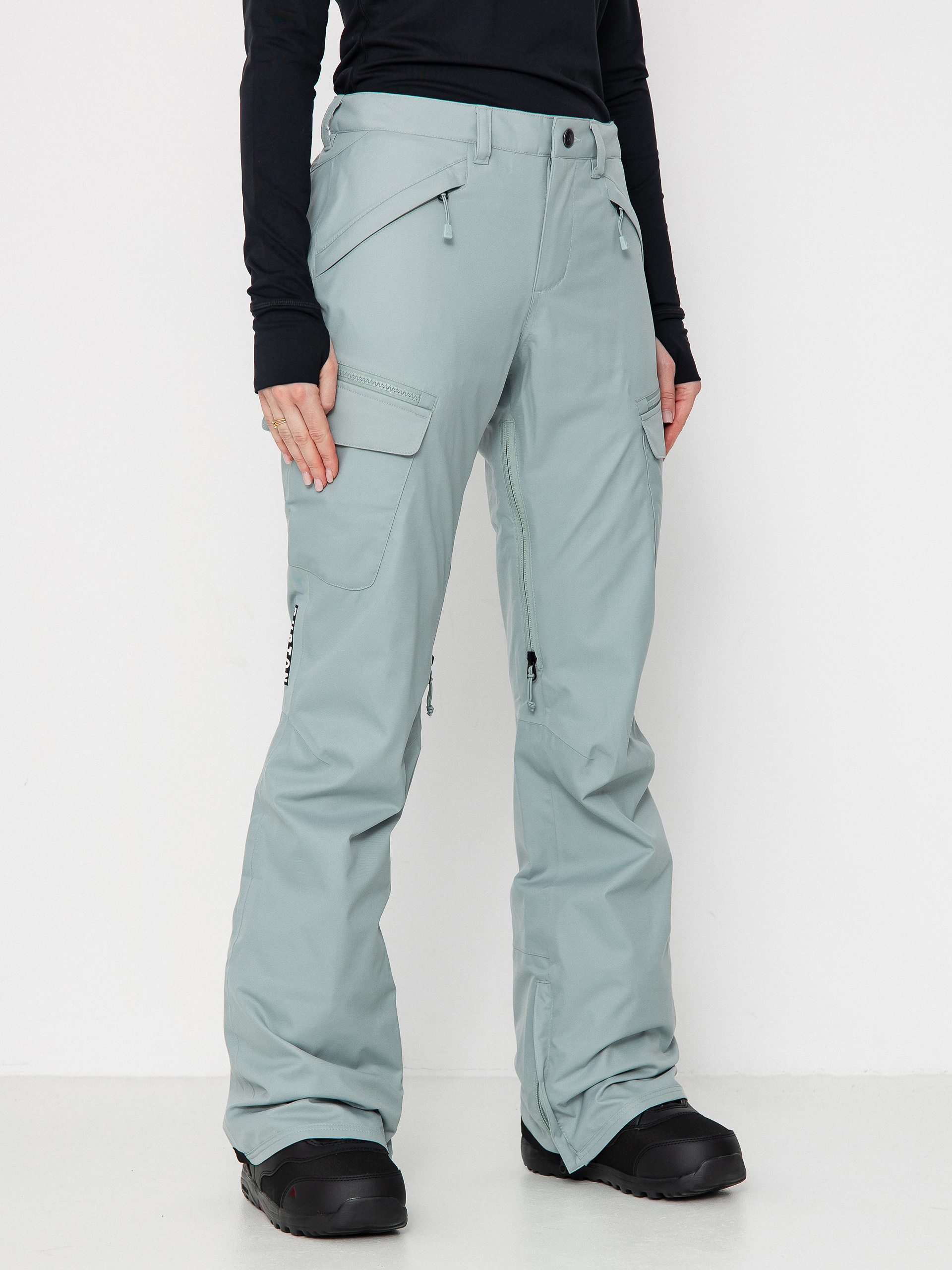 Dámske Snowboardové nohavice Burton Gloria Stretch (petrol green)