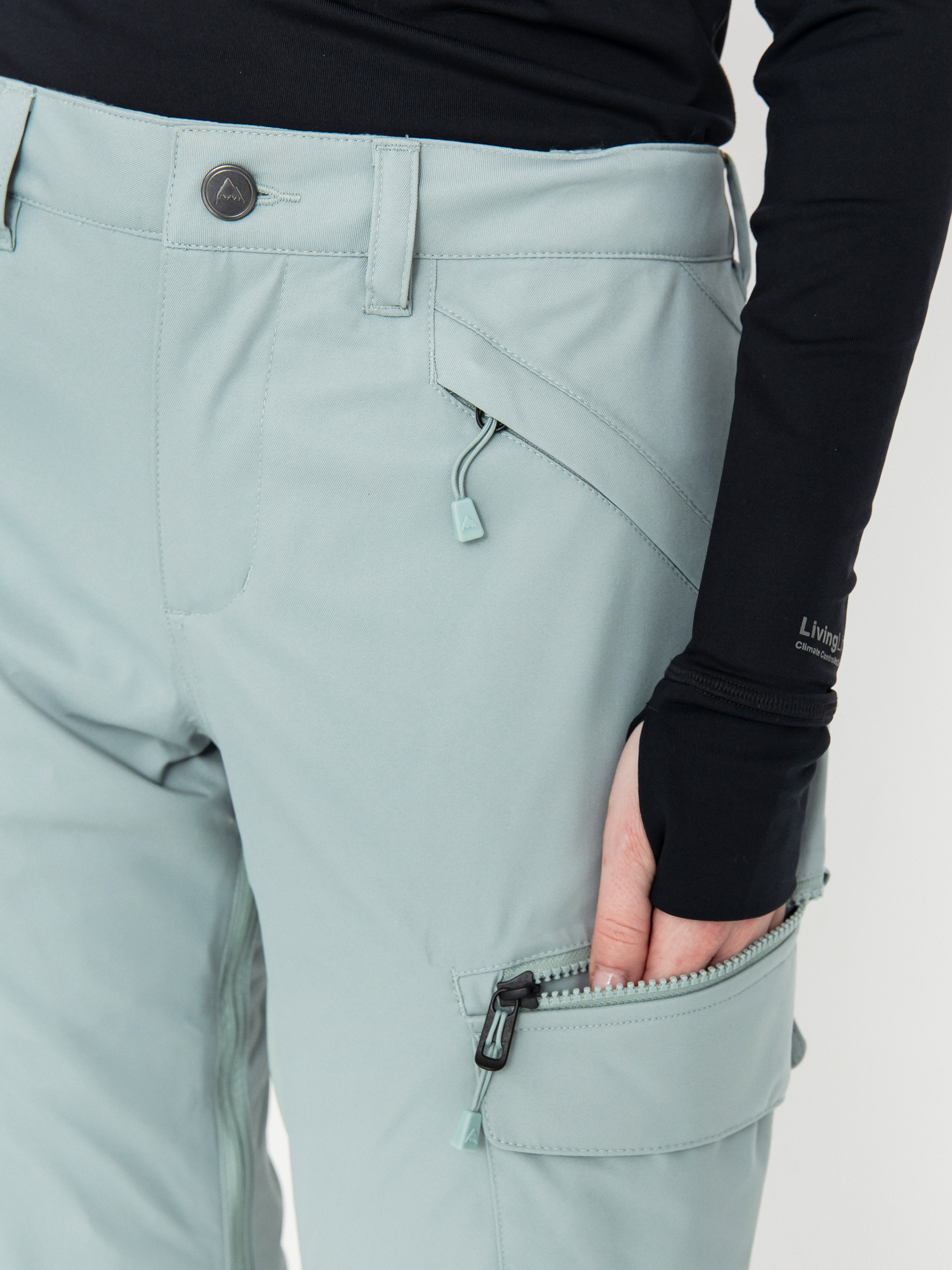 Dámske Snowboardové nohavice Burton Gloria Stretch (petrol green)
