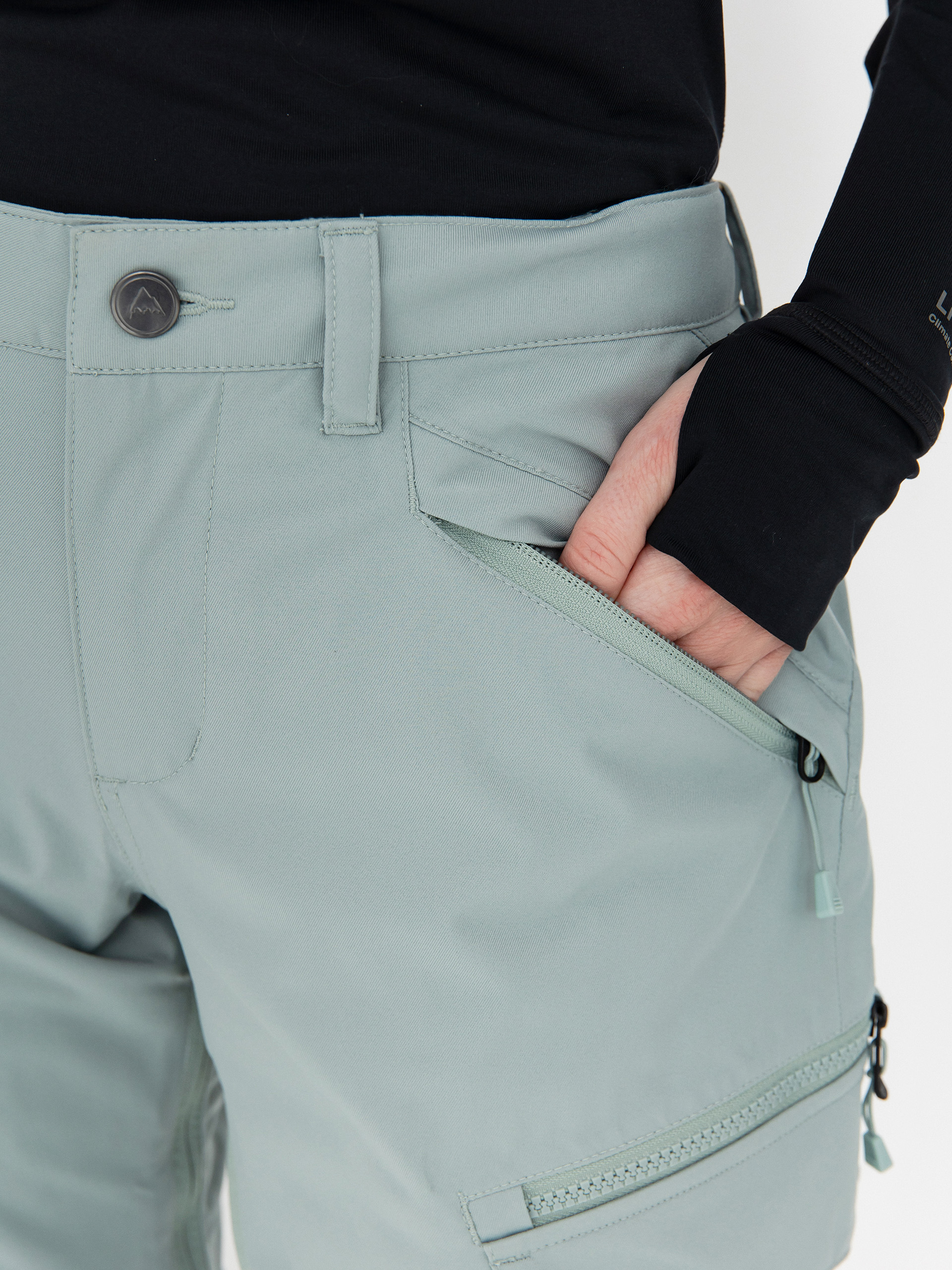 Dámske Snowboardové nohavice Burton Gloria Stretch (petrol green)
