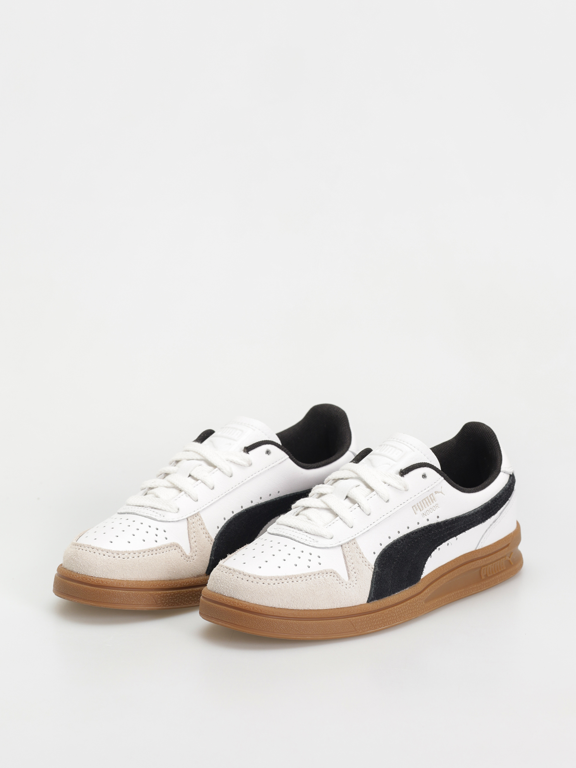 Topánky Puma Indoor (puma white puma black gum)