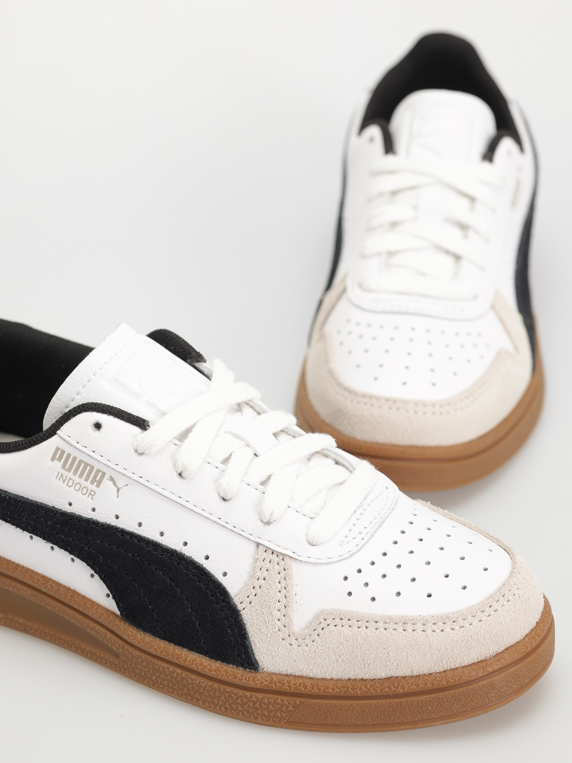 Topánky Puma Indoor (puma white puma black gum)