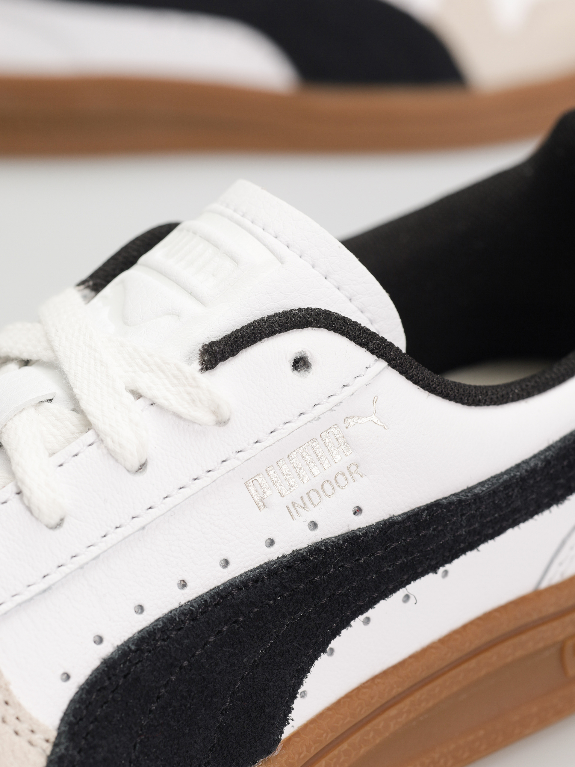 Topánky Puma Indoor (puma white puma black gum)