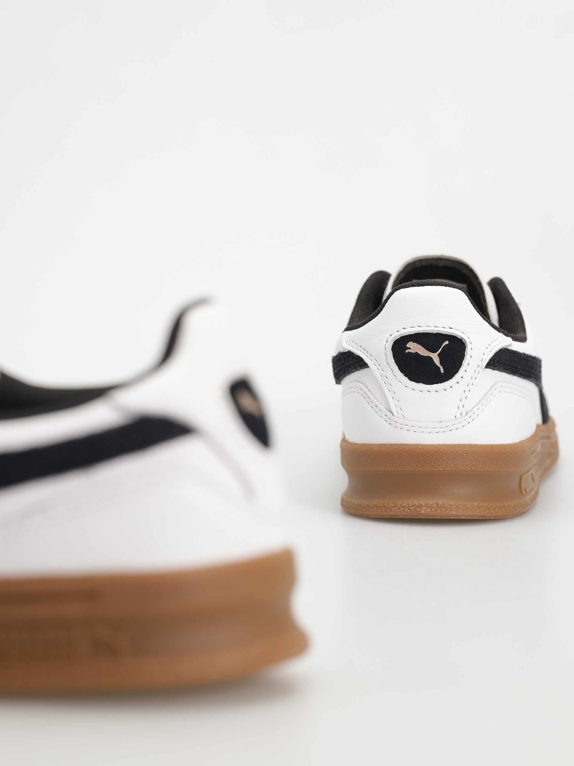 Topánky Puma Indoor (puma white puma black gum)
