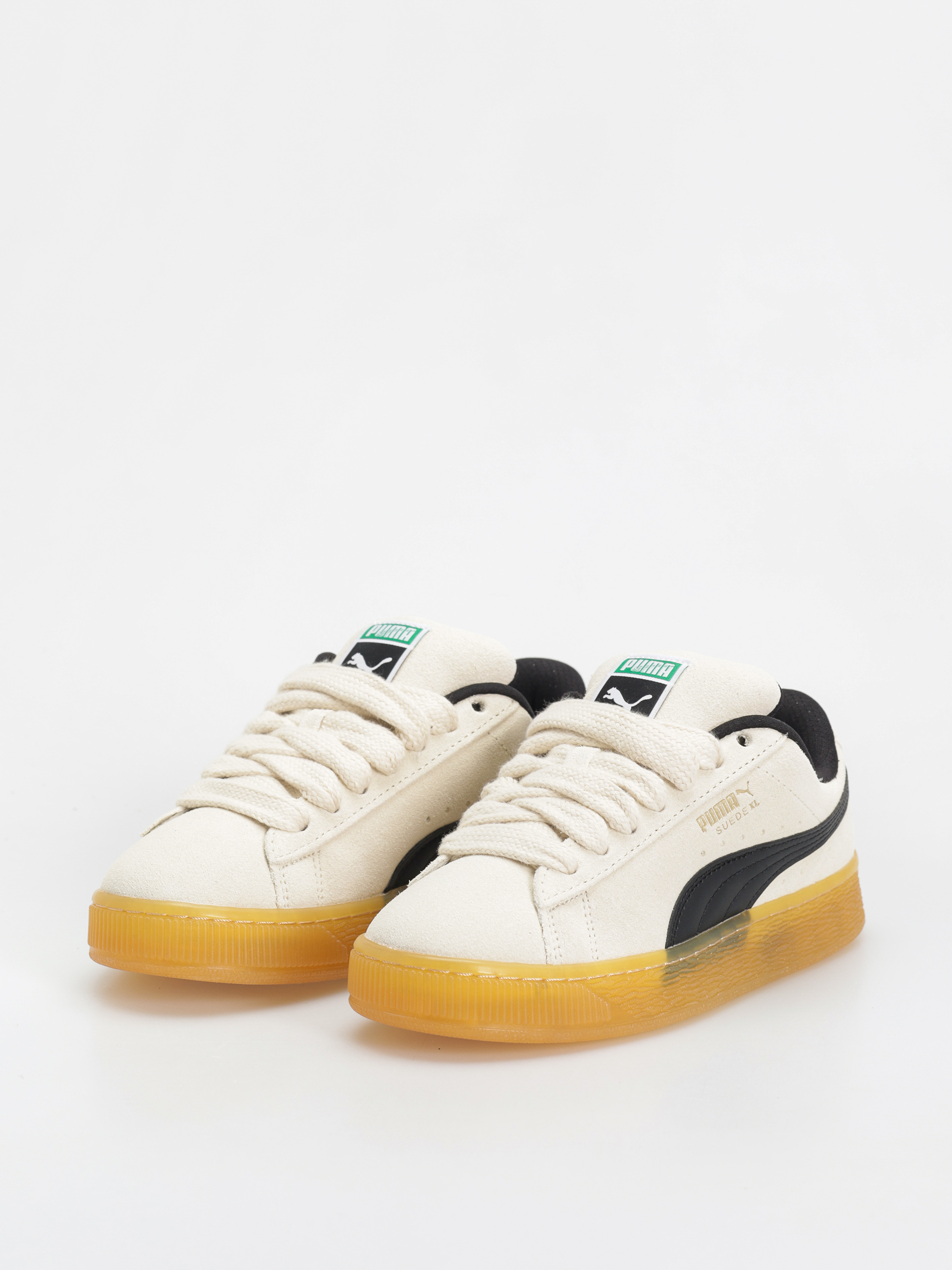 Topánky Puma Suede XL Dark Risk (alpine snow puma black)