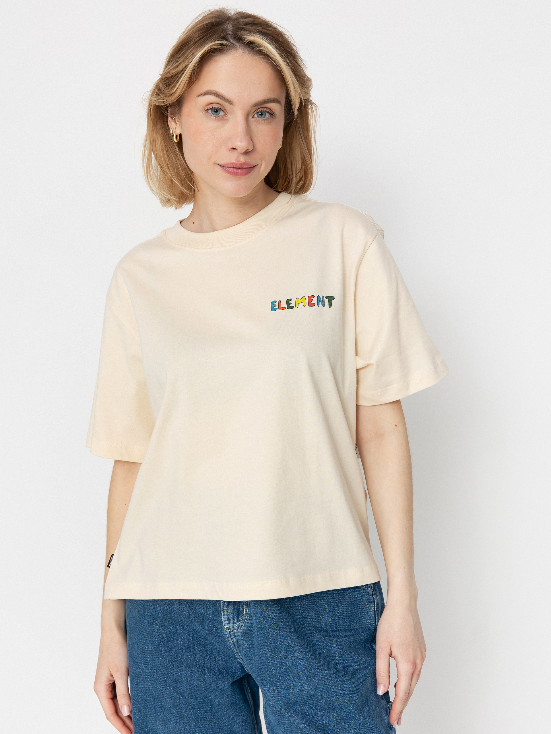 Tričko Element Sniffing The Flowers Wmn (parchment)