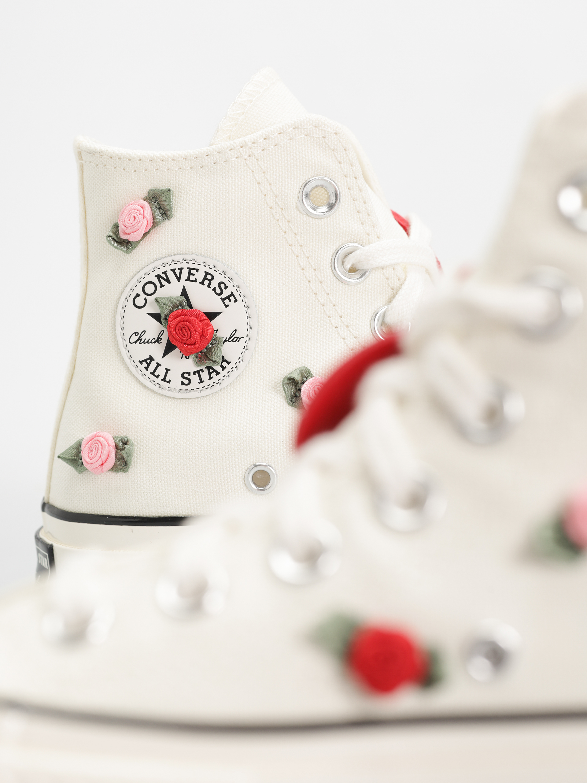 Tenisky Converse Chuck 70 Hi (egret/red/lt jellyfish jitter)