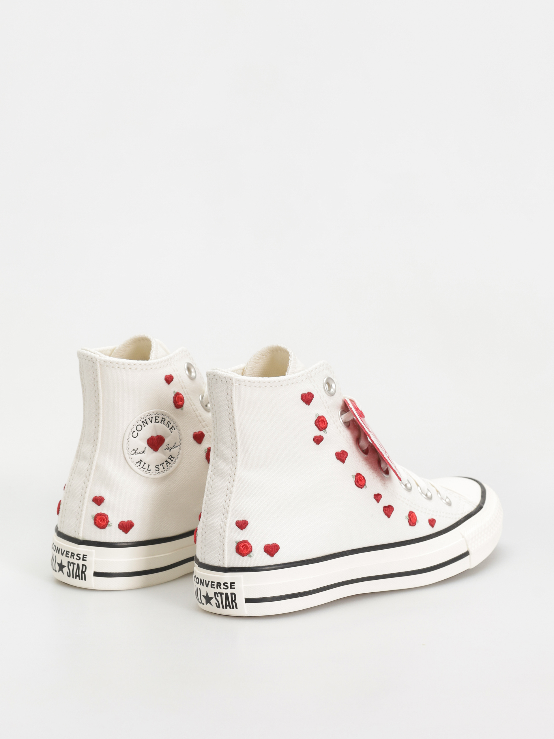 Tenisky Converse Chuck Taylor All Star Hi Wmn (vintage white/red/egret)