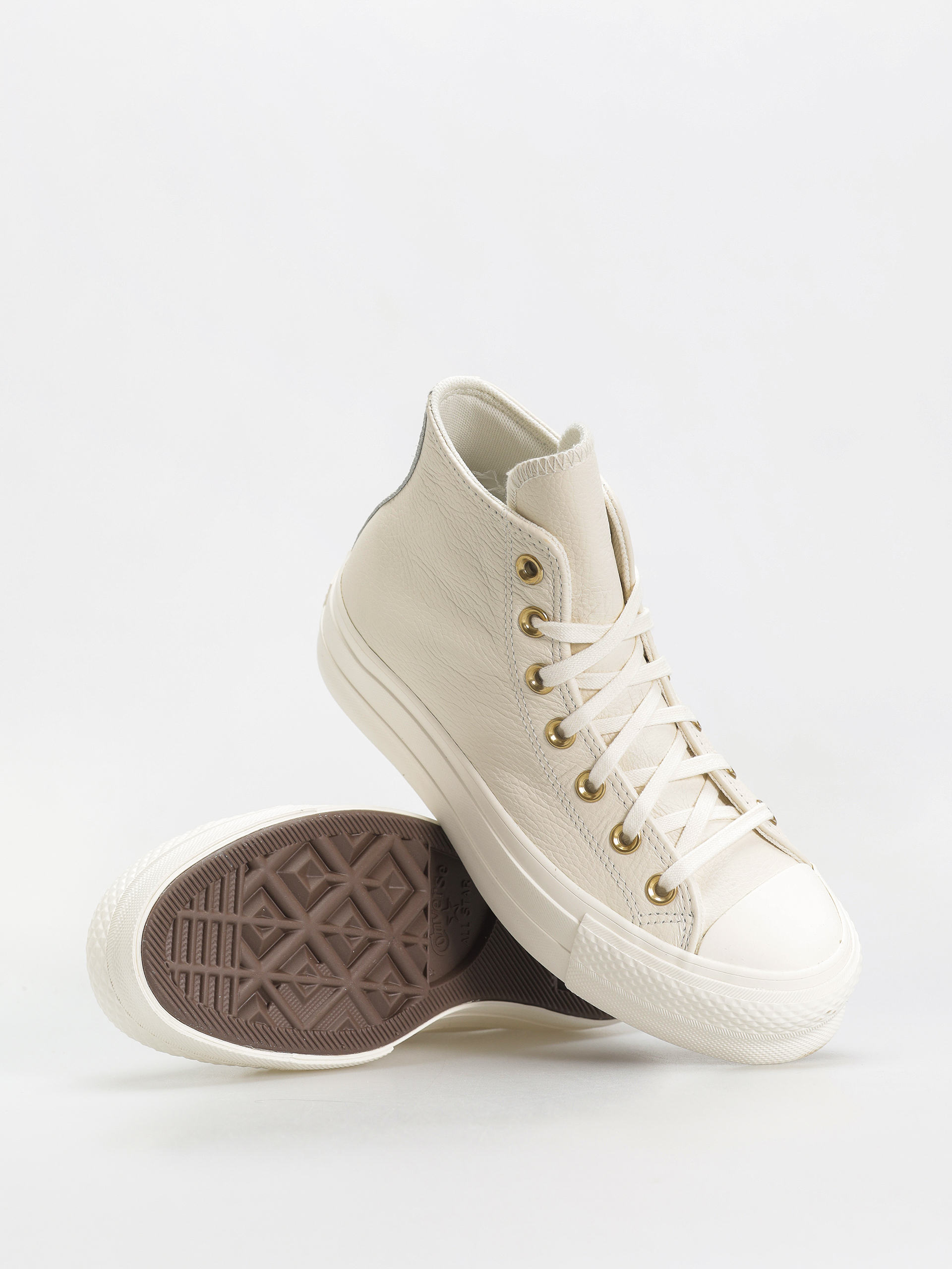 Tenisky Converse Chuck Taylor All Star Lift Hi Wmn (egret/egret/gold)