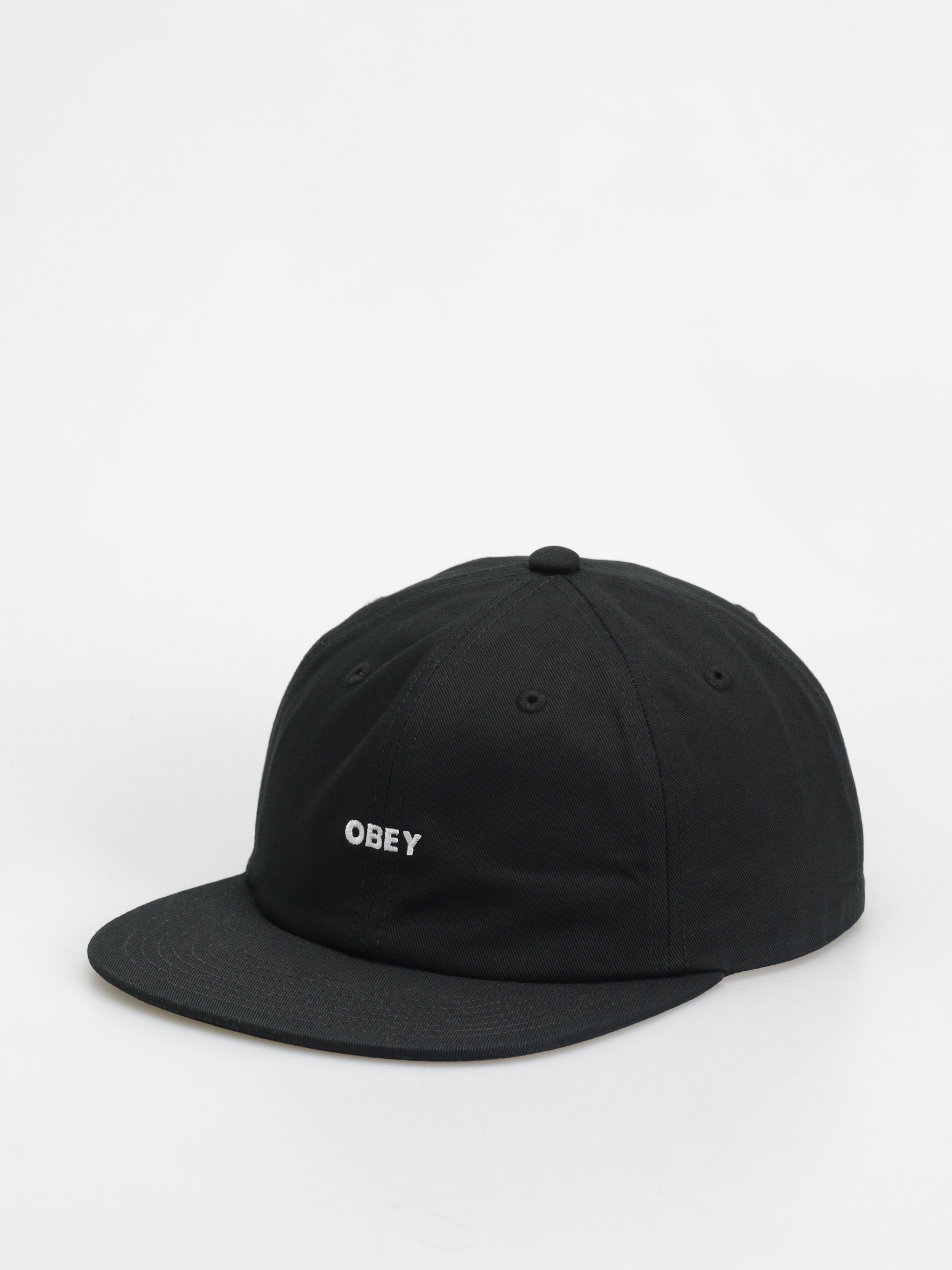 Šiltovka OBEY Bold Twill 6 Panel (black)