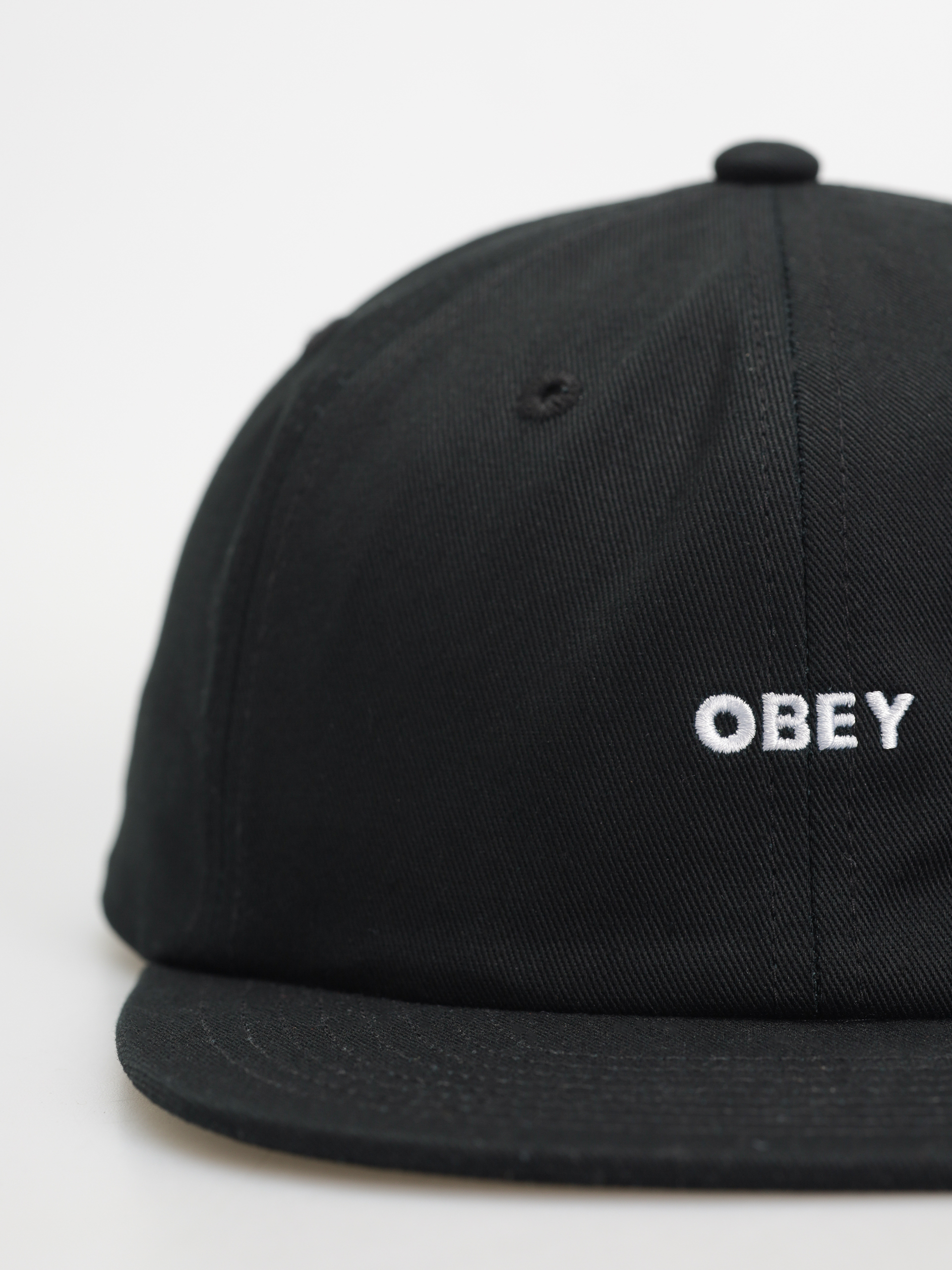Šiltovka OBEY Bold Twill 6 Panel (black)